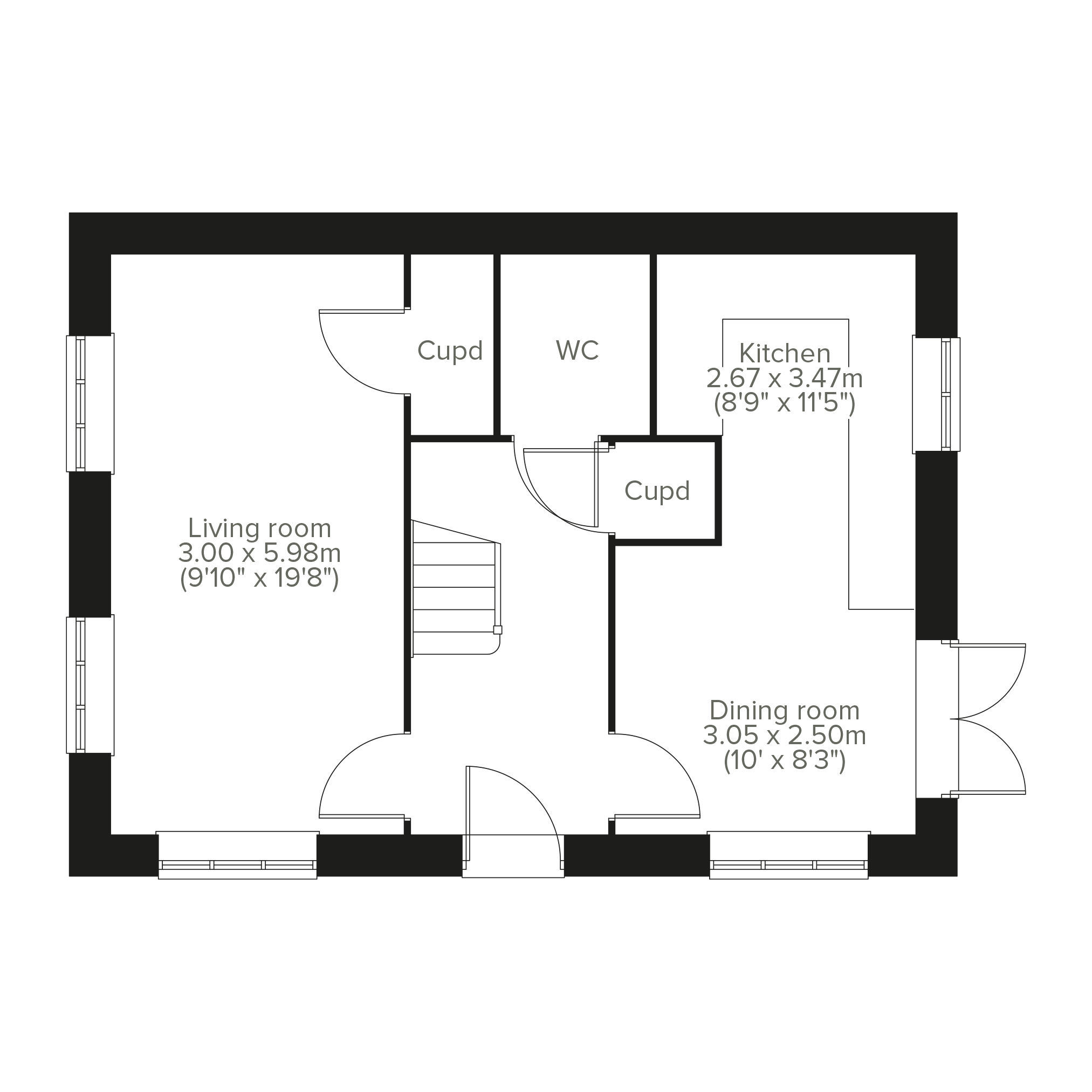 424, Hospital Lane, Bedworth floorplan