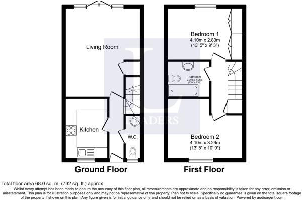 7, Scott Drive, Peterborough floorplan