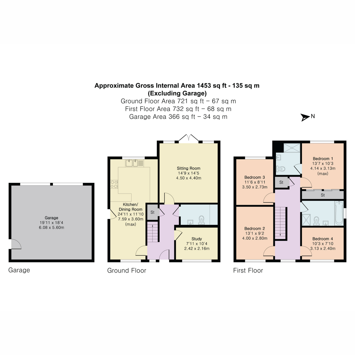 1, Herman Close, Wantage floorplan