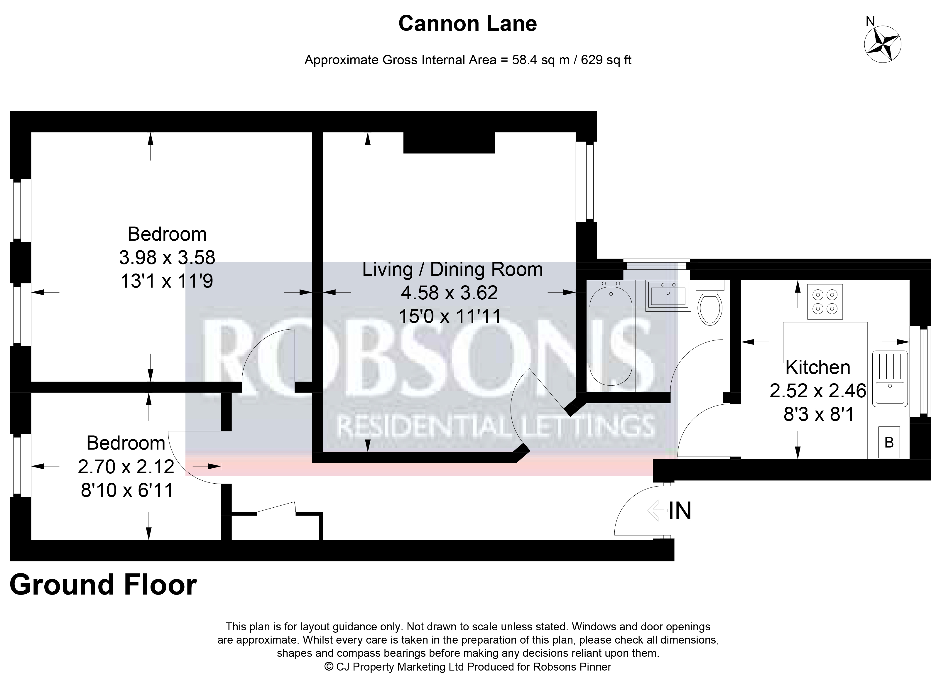 Cannon Lane, Pinner floorplan