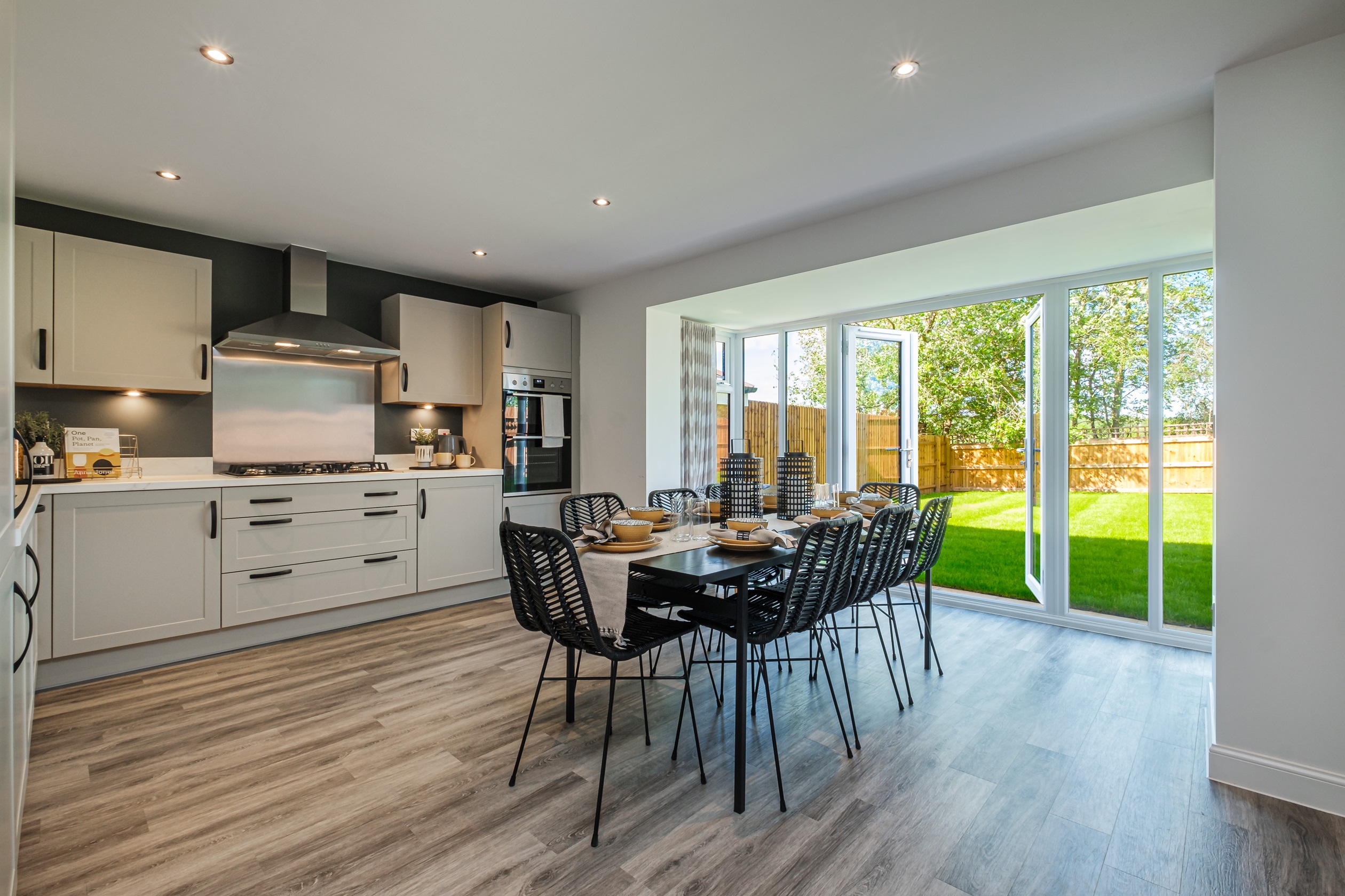 Property 1 of 10. Kitchen Diner With French Doors In An Exeter Home