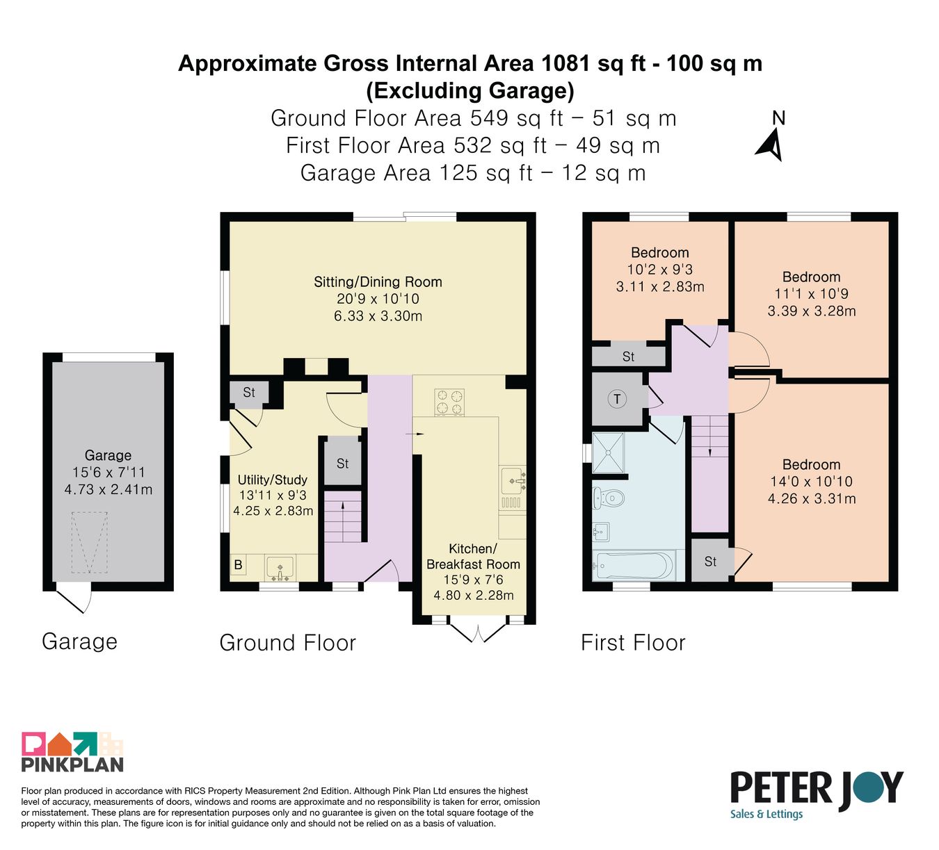 Rodborough Avenue, Stroud floorplan