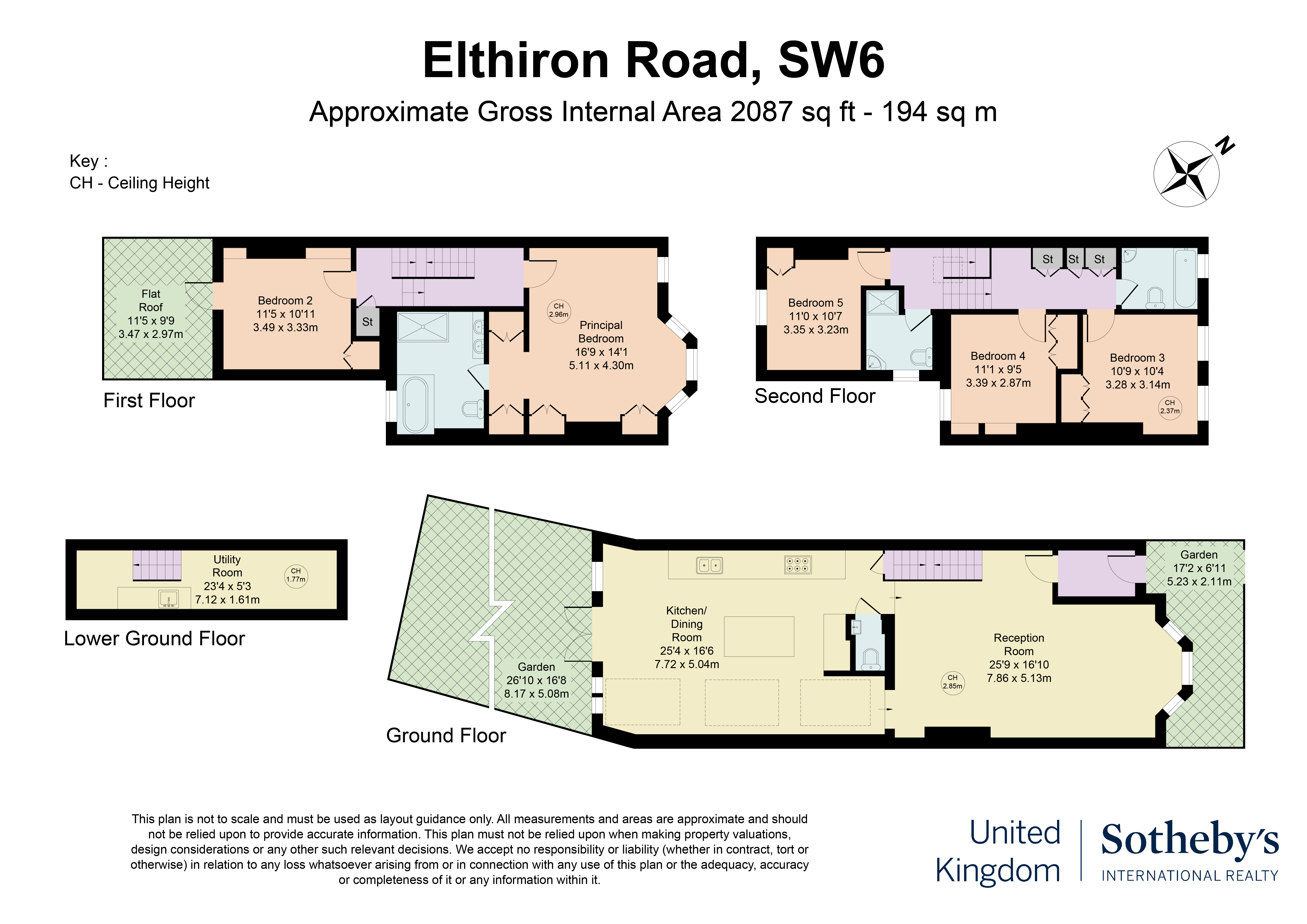 Elthiron, Elthiron Road, London floorplan