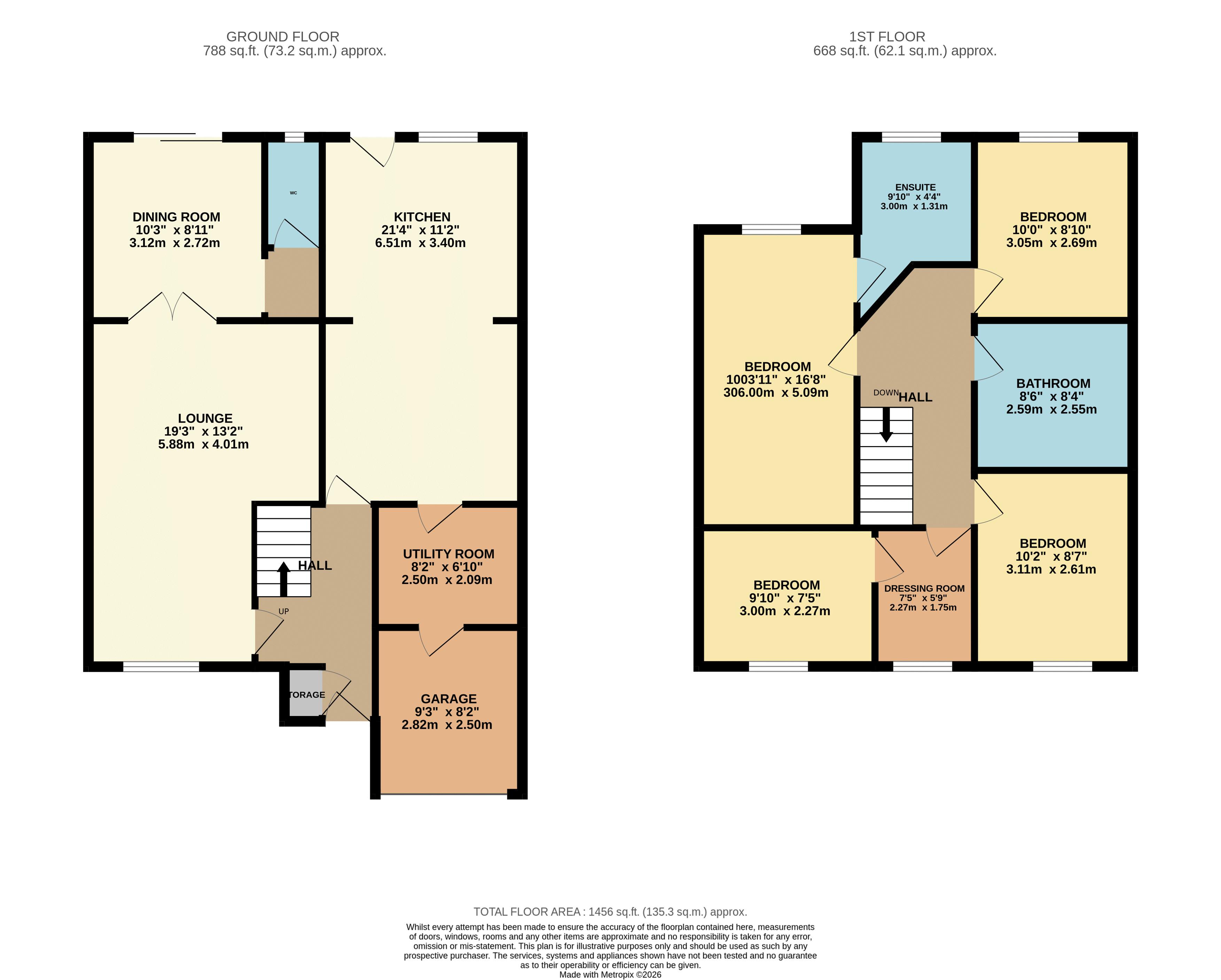 44, Beechfield, Hoddesdon floorplan