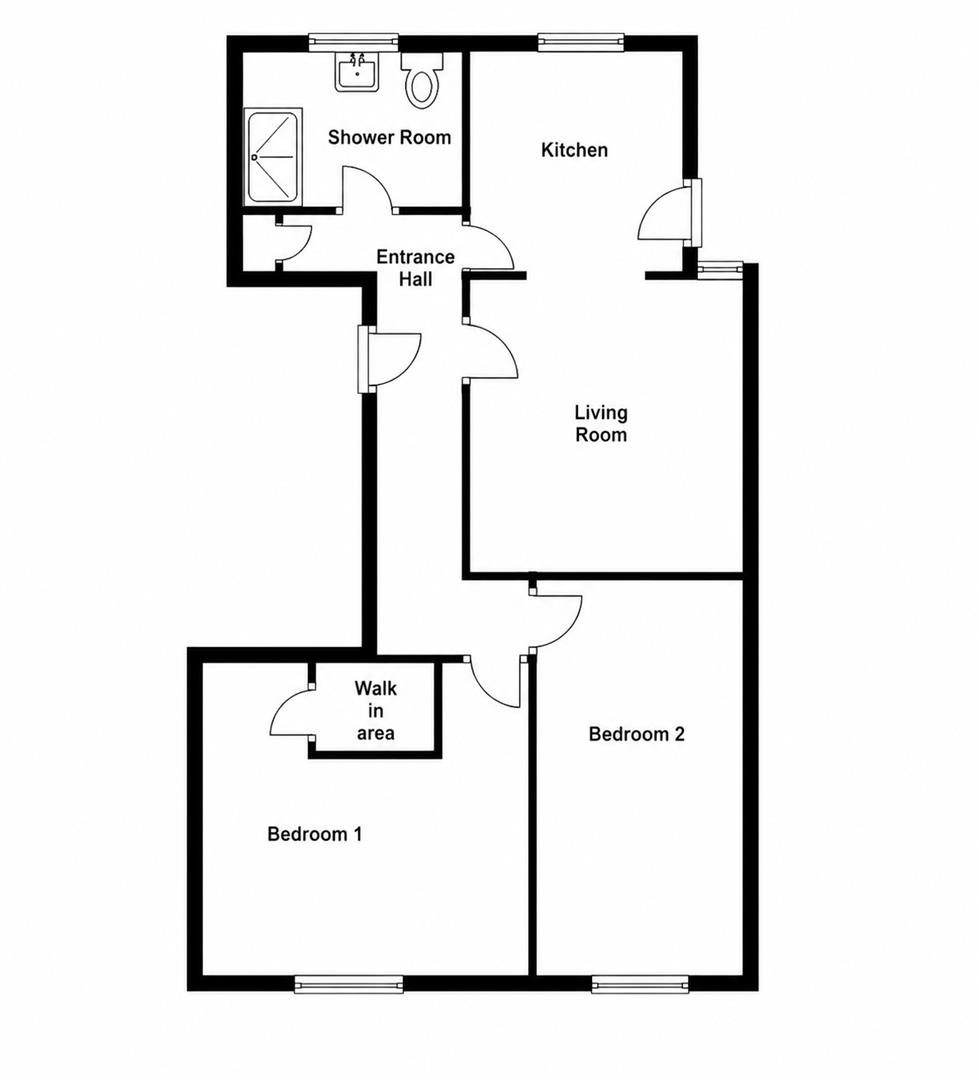 4 Lee Court Mansions, 169 High Street, Lee-On-The-Solent floorplan