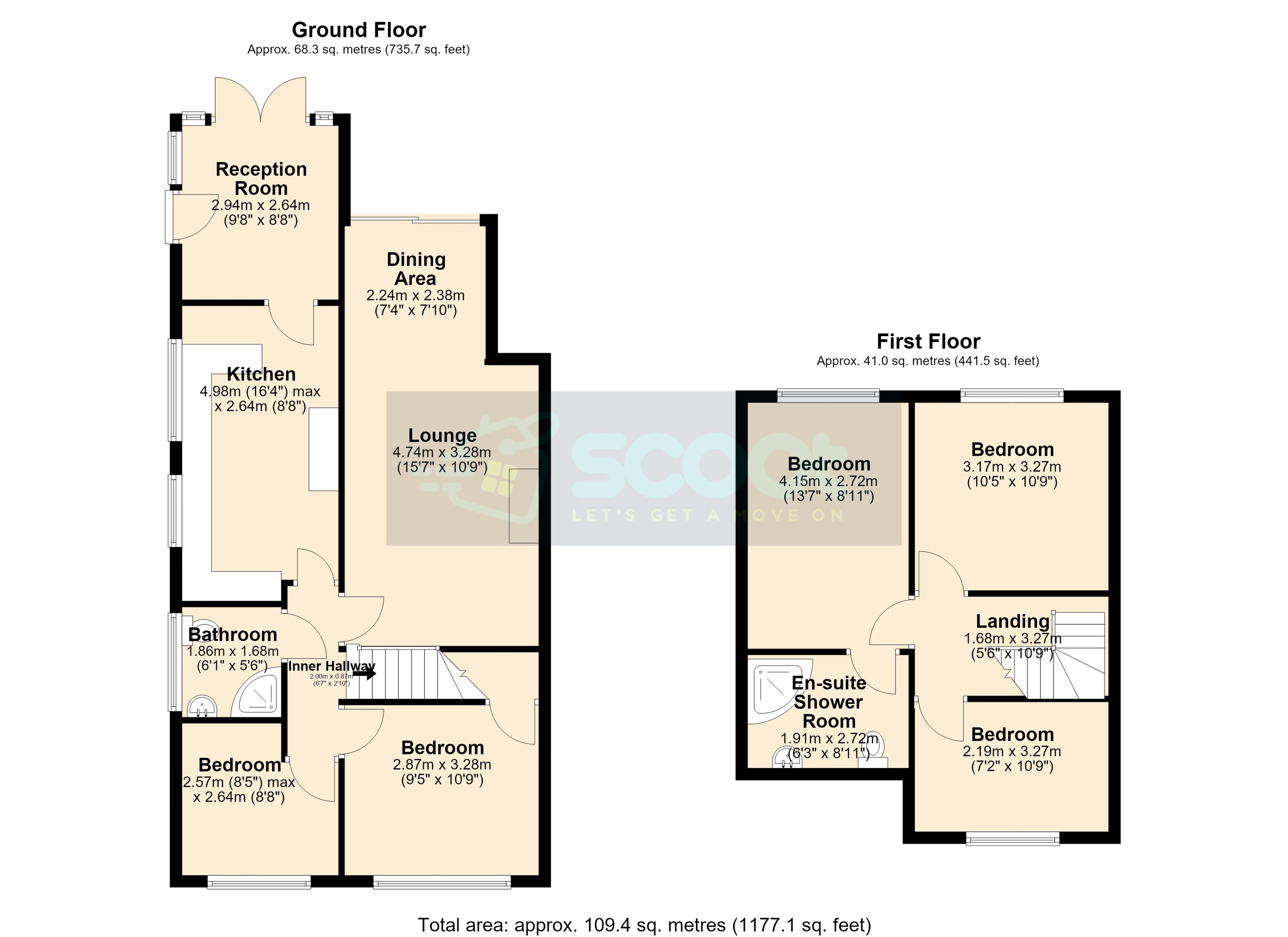 28 The Parkway, Goole floorplan