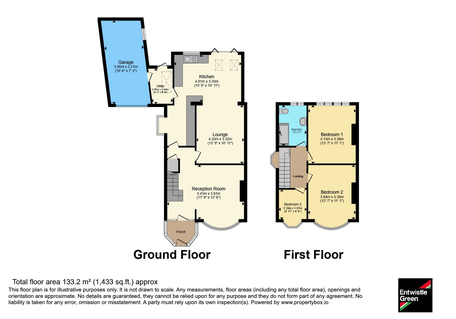4, Heath Drive, Cheshire floorplan