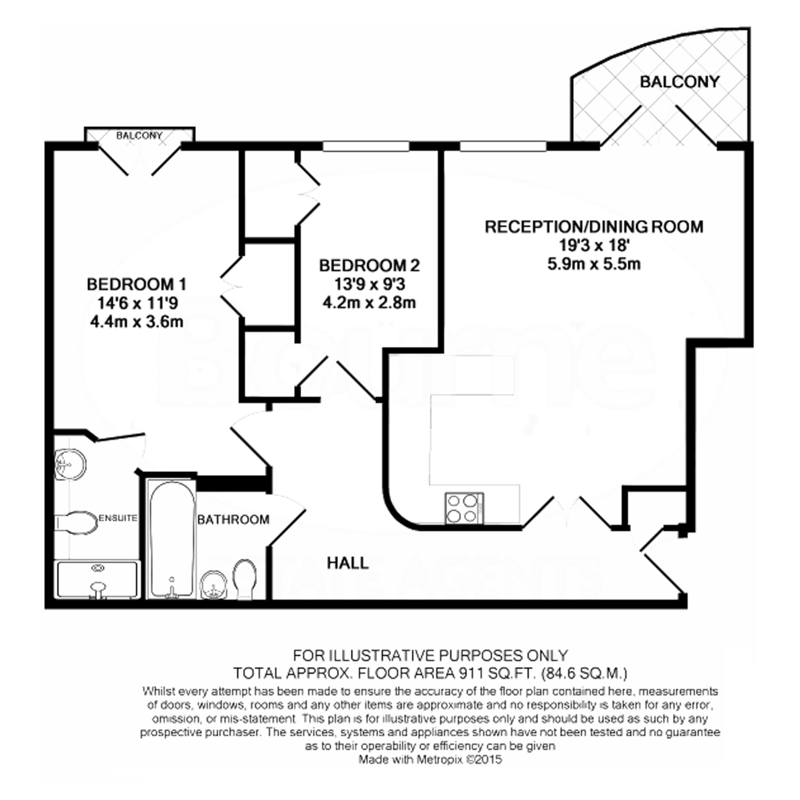 2 Bedrooms Flat to rent in Trinity Gate, Epsom Road, Guildford GU1
