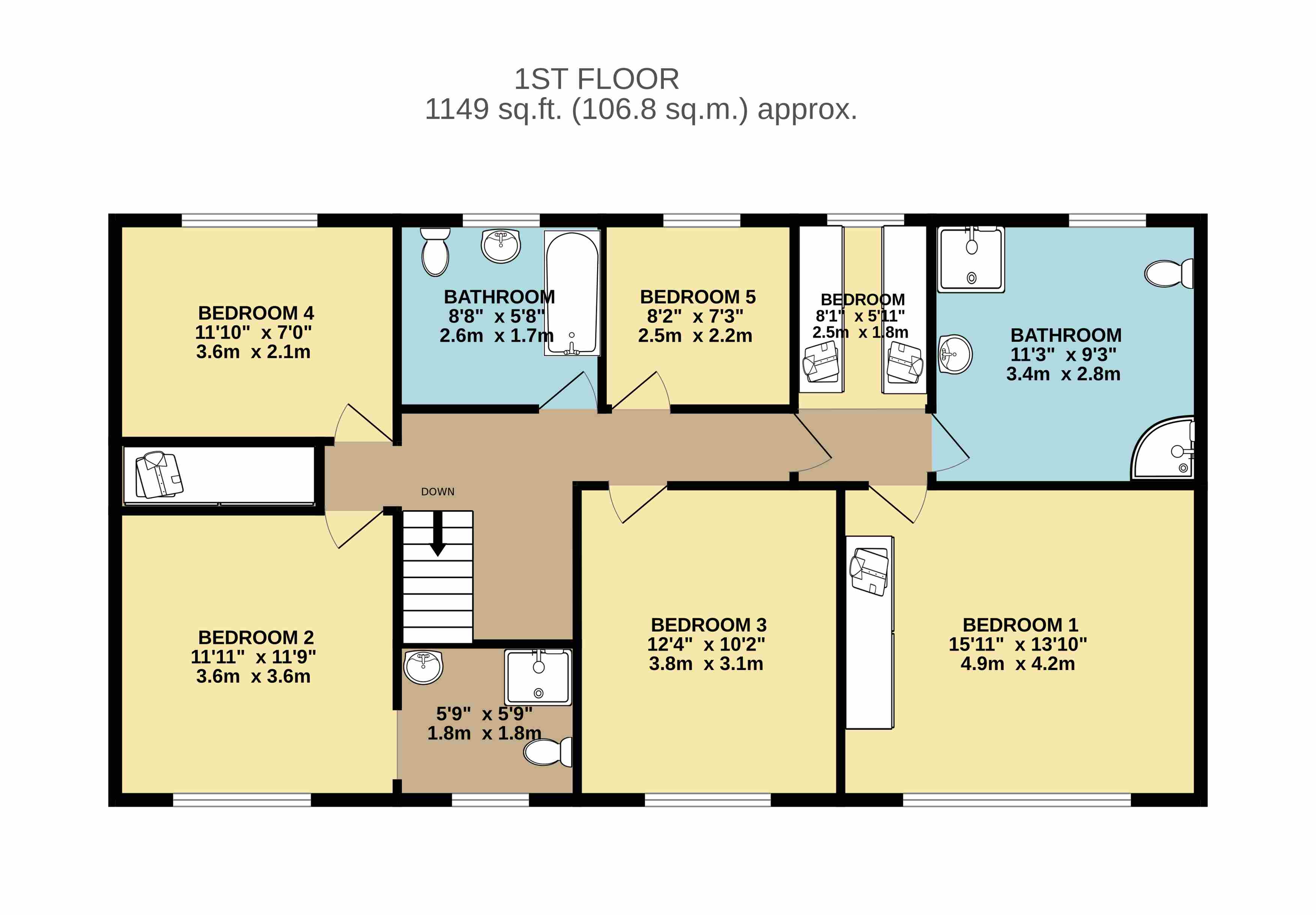 29, Eastbourne floorplan