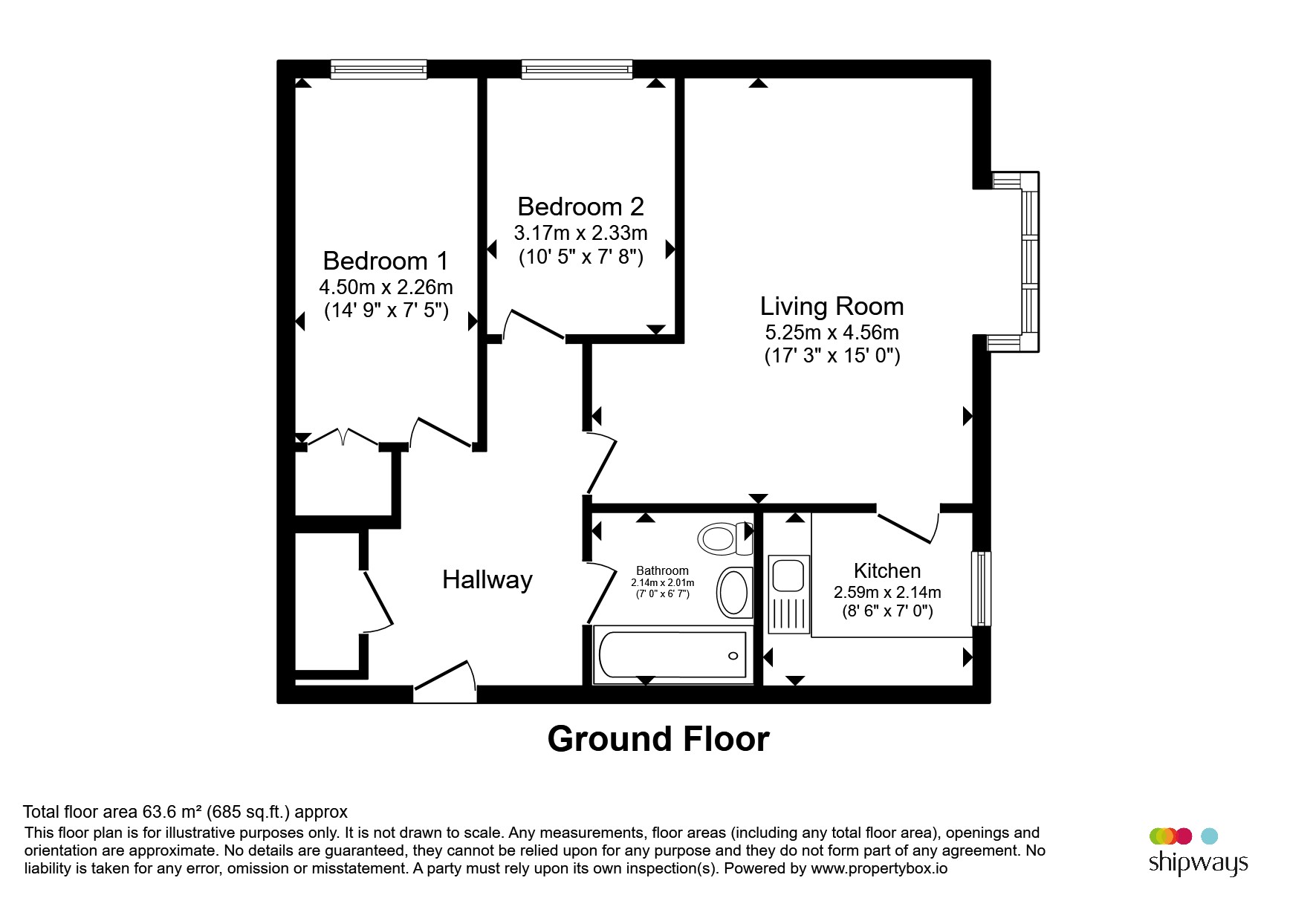 15, Jonfield Gardens, Birmingham floorplan