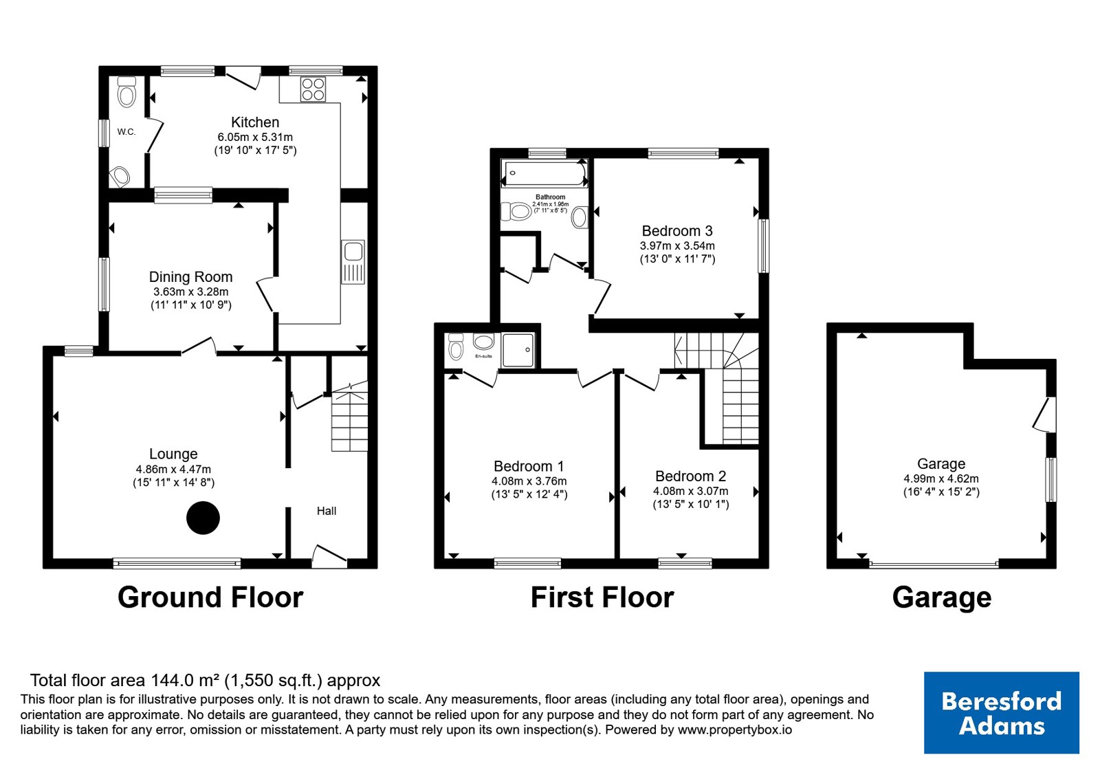 Ty Mawr,, Lon Ty Mawr, Menai Bridge floorplan