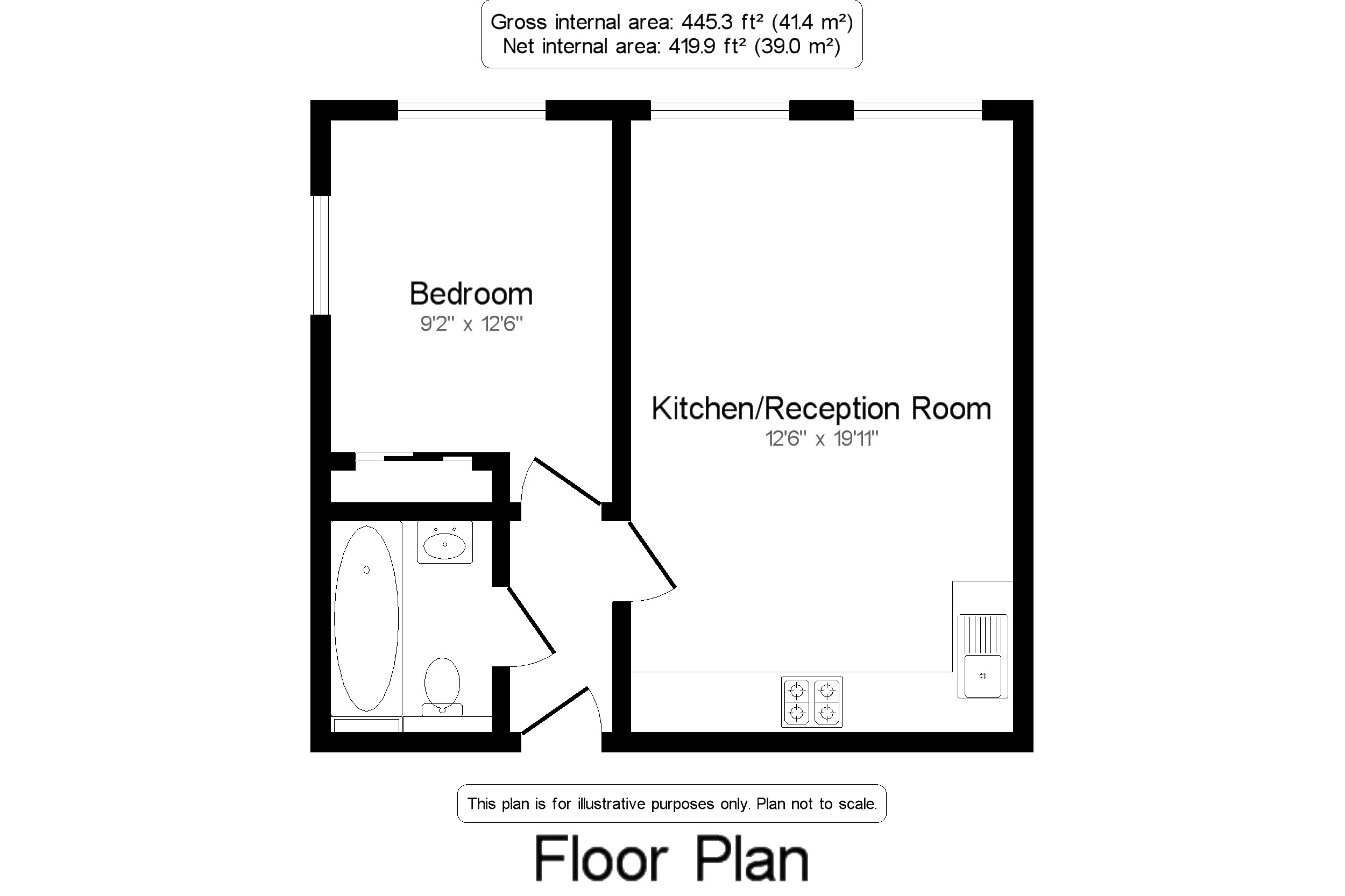 1 Bedrooms Flat for sale in Bury Fields, Guildford, Surrey GU2