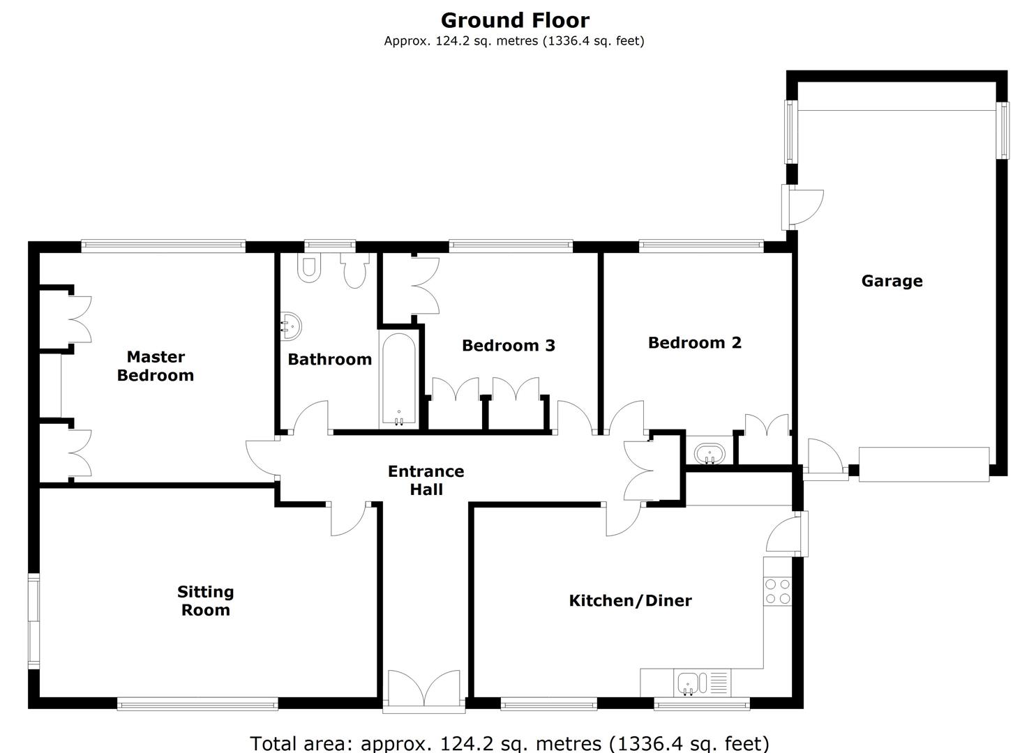 3 Bedrooms Bungalow for sale in The Wells, North Anston, Sheffield S25