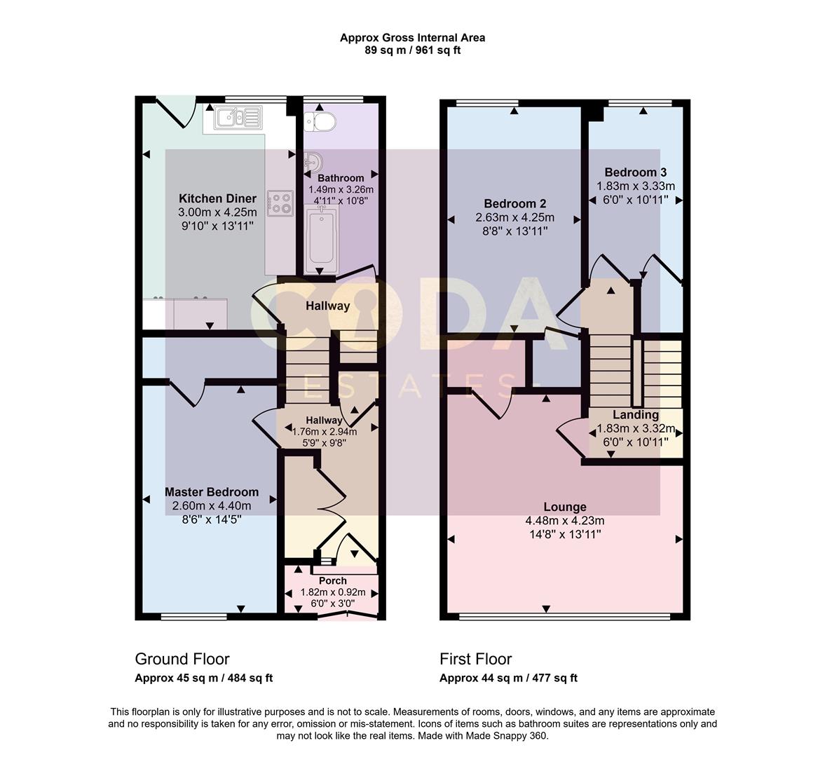 Jerviston Road, Glasgow floorplan