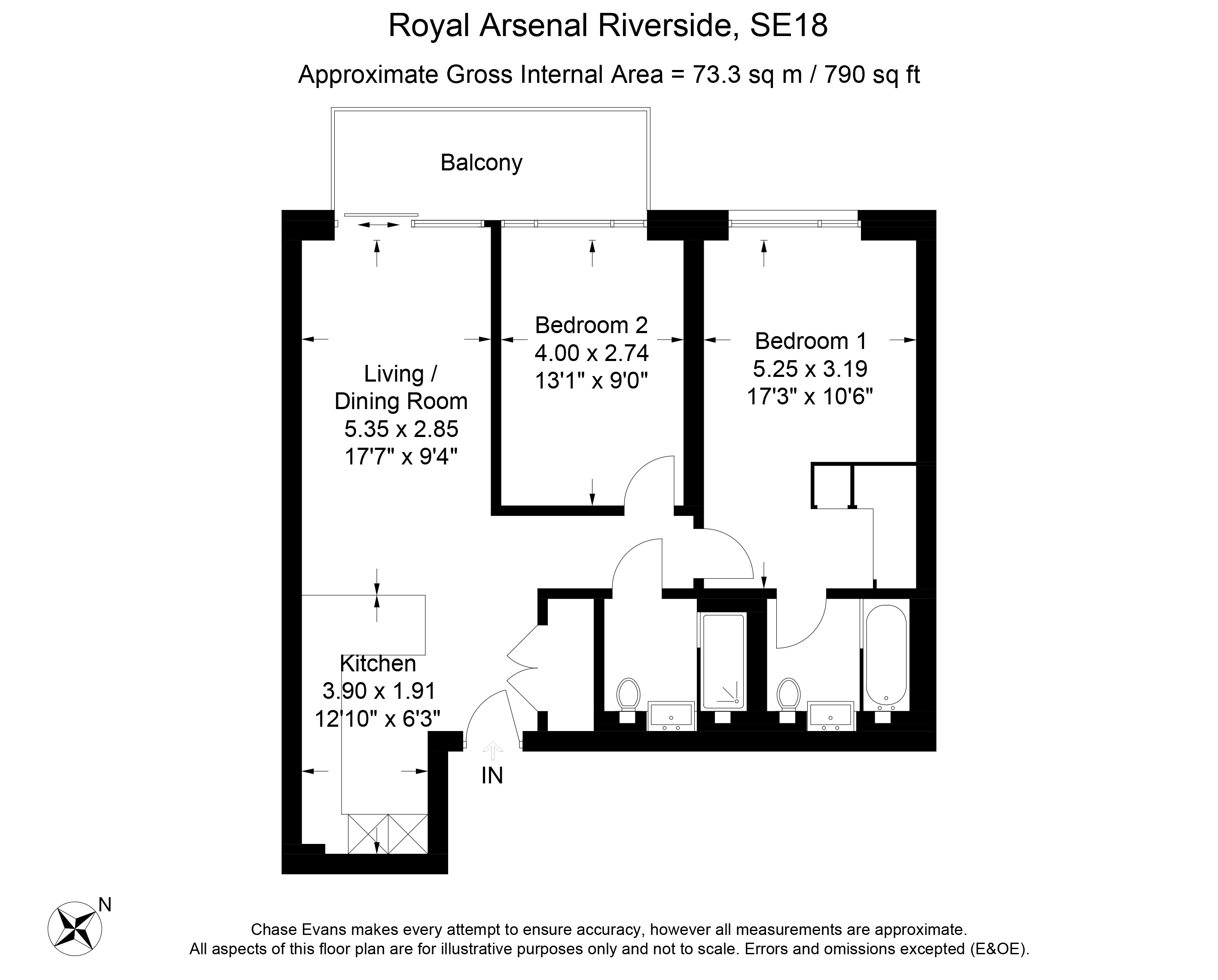 2 Bedrooms Flat to rent in Deveraux House, Royal Arsenal Riverside, Woolwich SE18