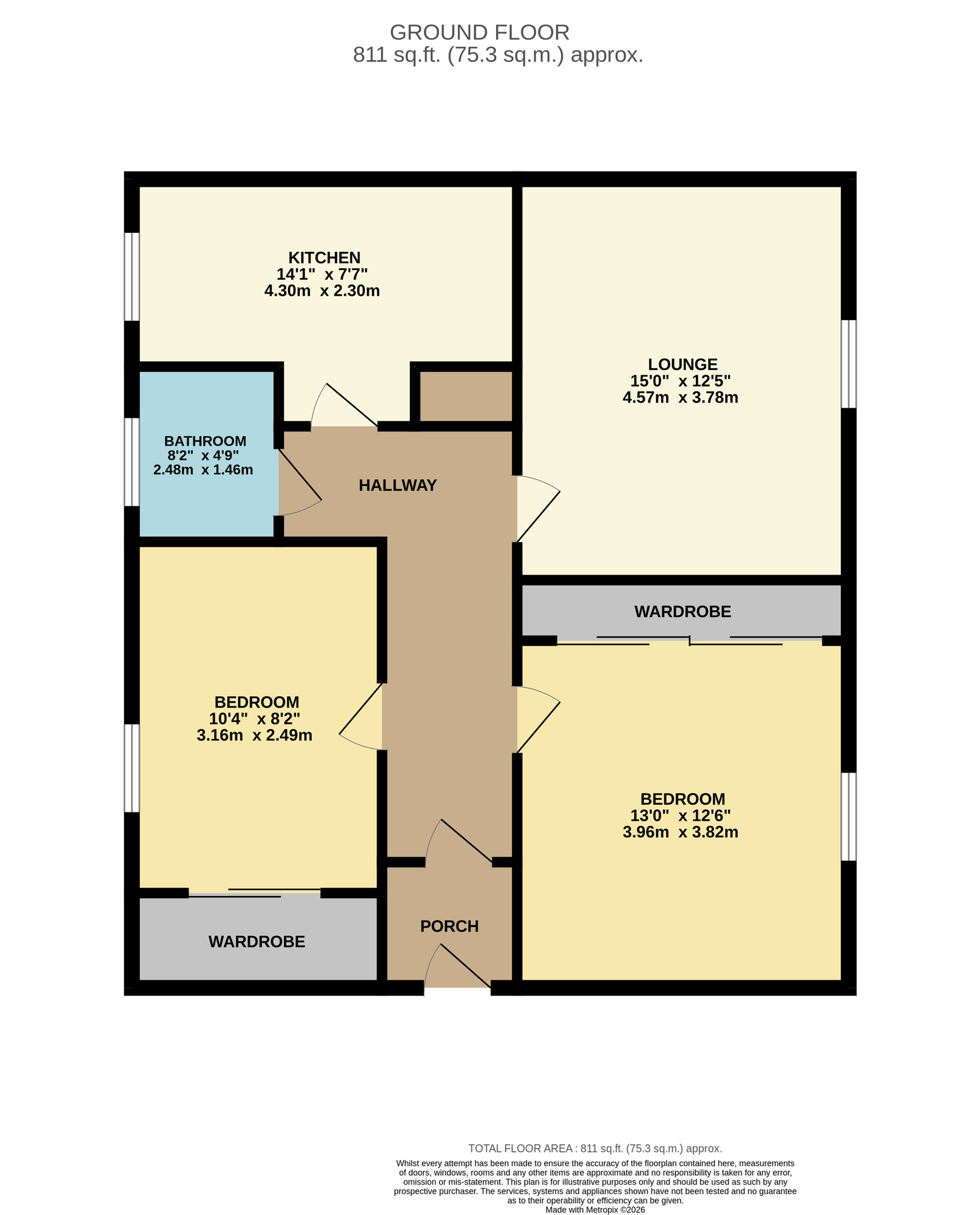 286A, Links Street, Kirkcaldy floorplan