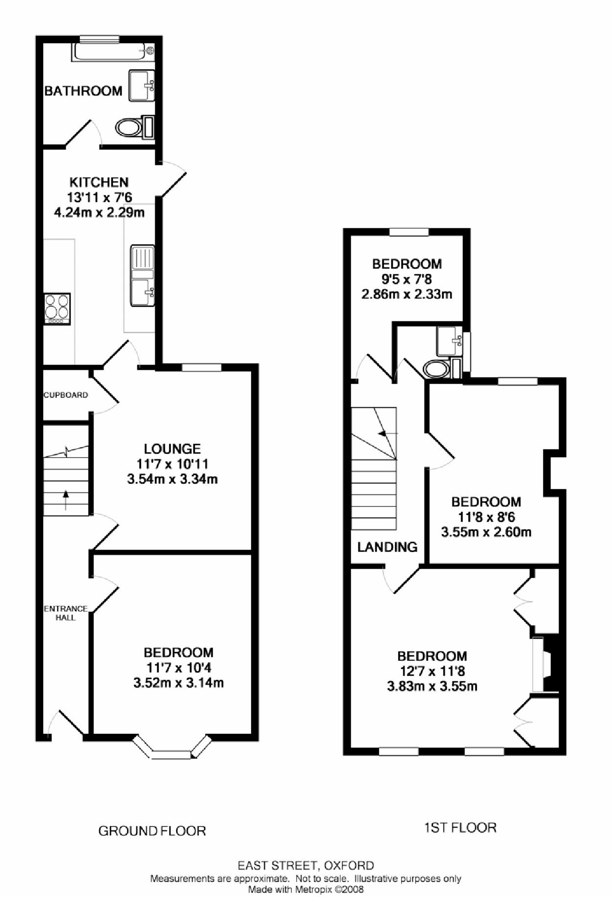 East Avenue, Oxfordshire floorplan