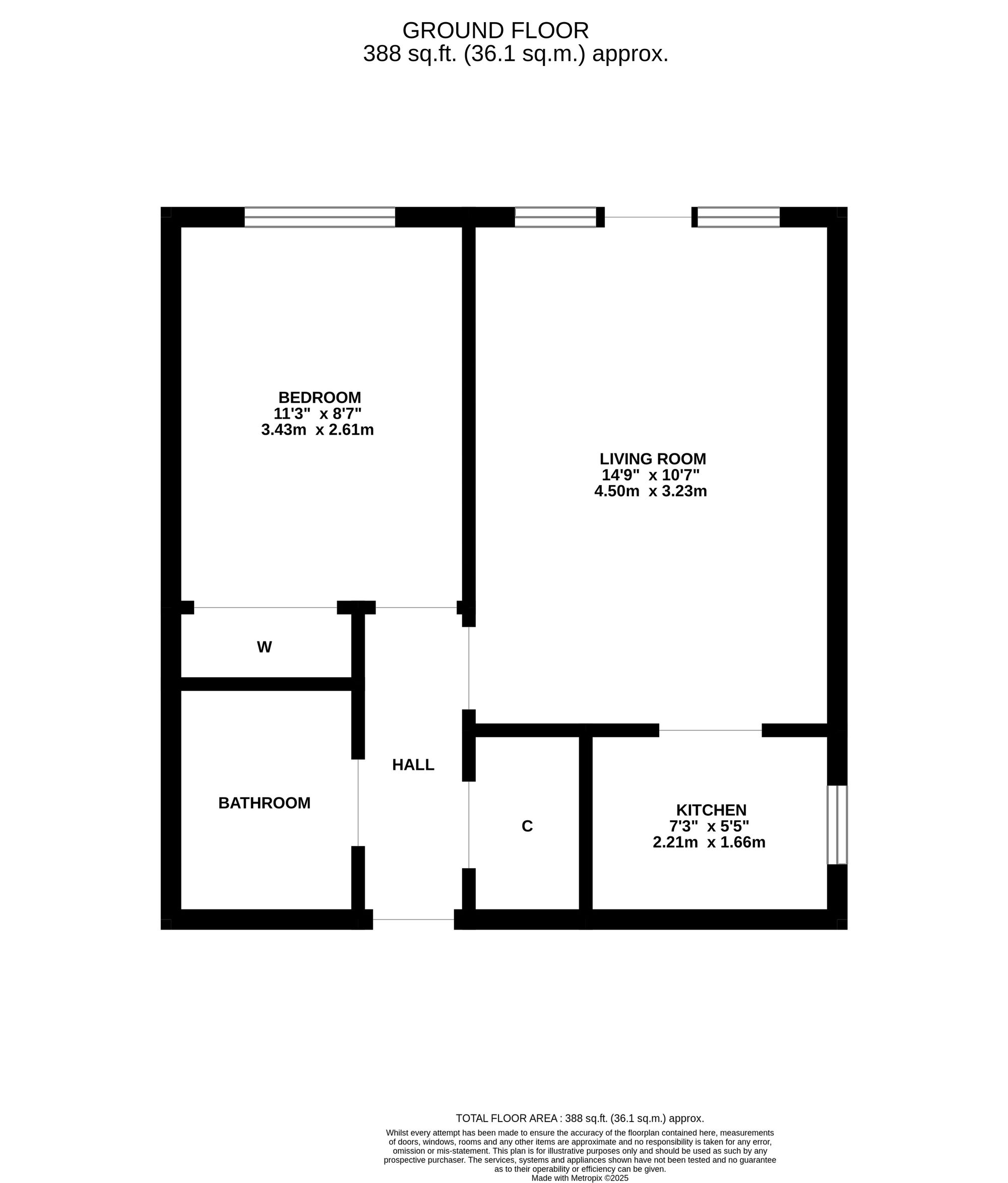 Flat 10, Homeborough House Brinton Lane, Southampton floorplan