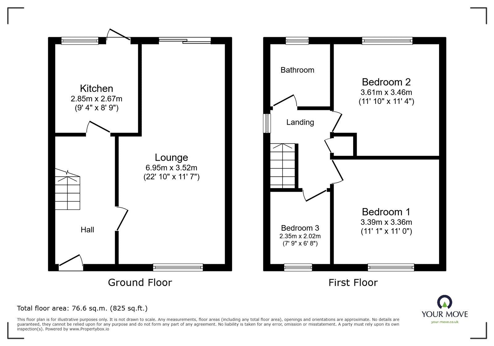 45, Unicorn Lane, West Midlands floorplan