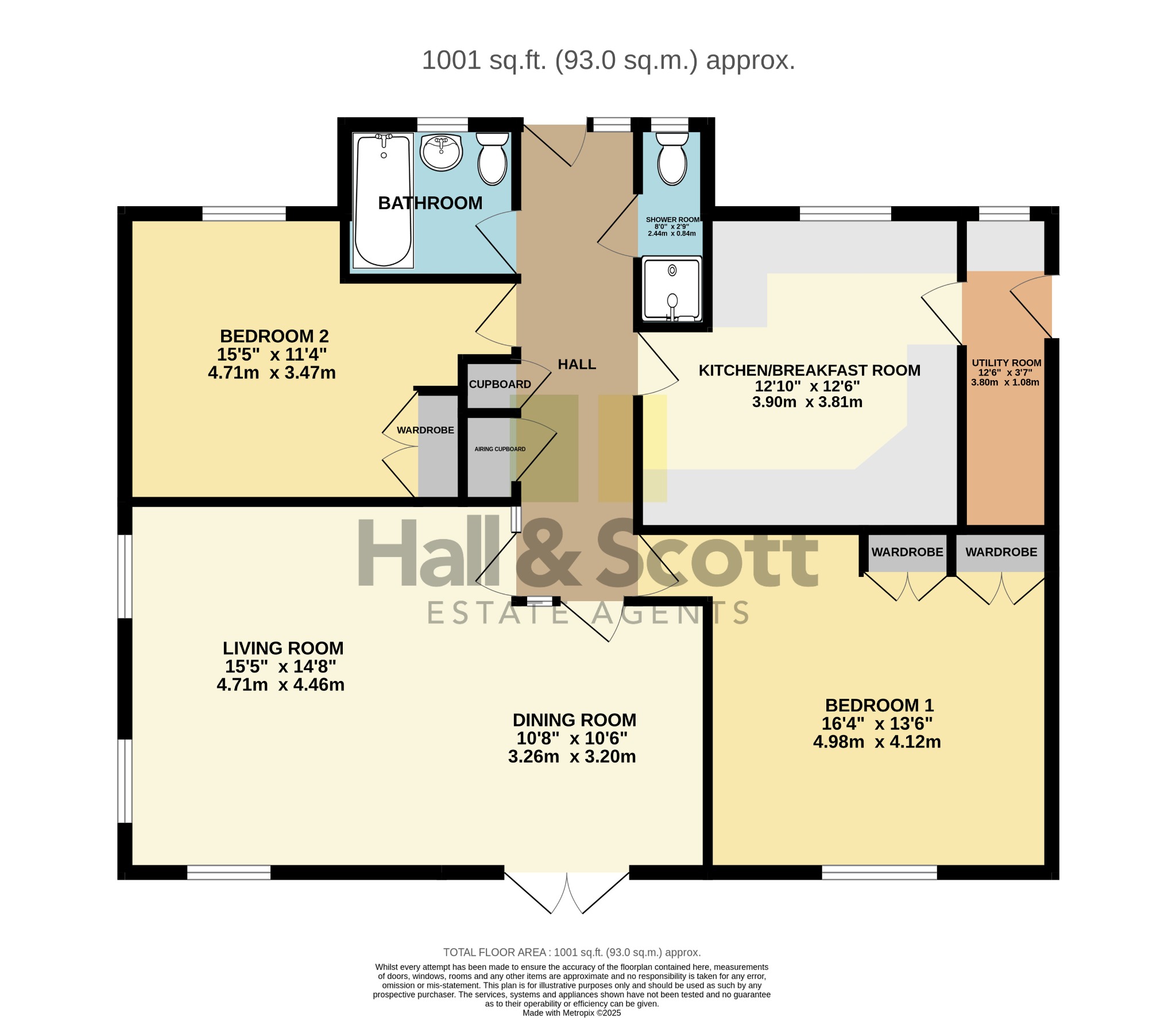 9 Potters Close, West Hill, Ottery St Mary floorplan