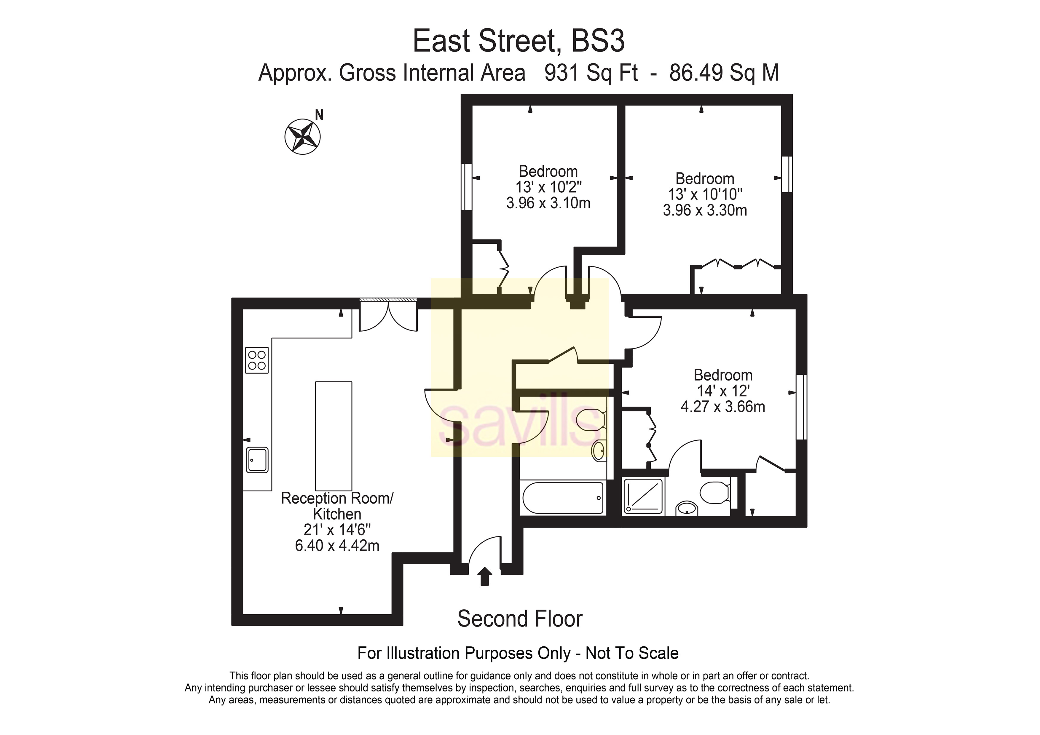 Flat 5, Banking Quarter,, Lombard Street, Bristol floorplan