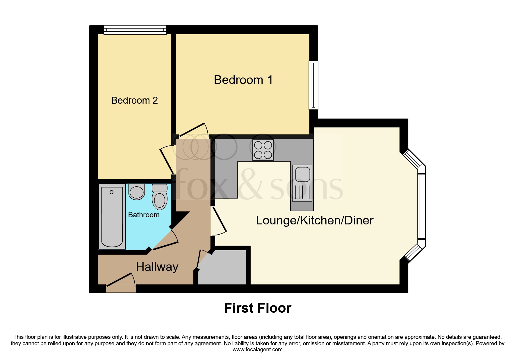 Flat 10, 18, Lowther Road, Bournemouth floorplan
