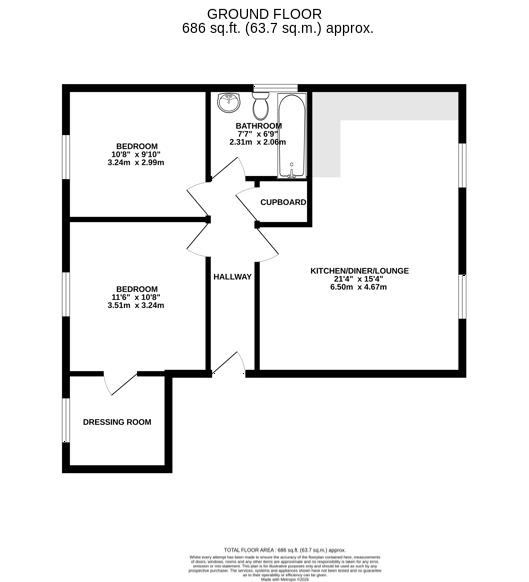 8 Magher Drine, Ballawattleworth Estate, Isle Of Man floorplan
