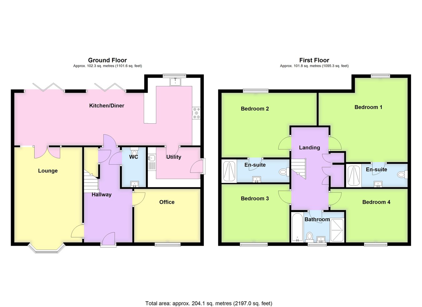 2, Dairy Close, Boston floorplan