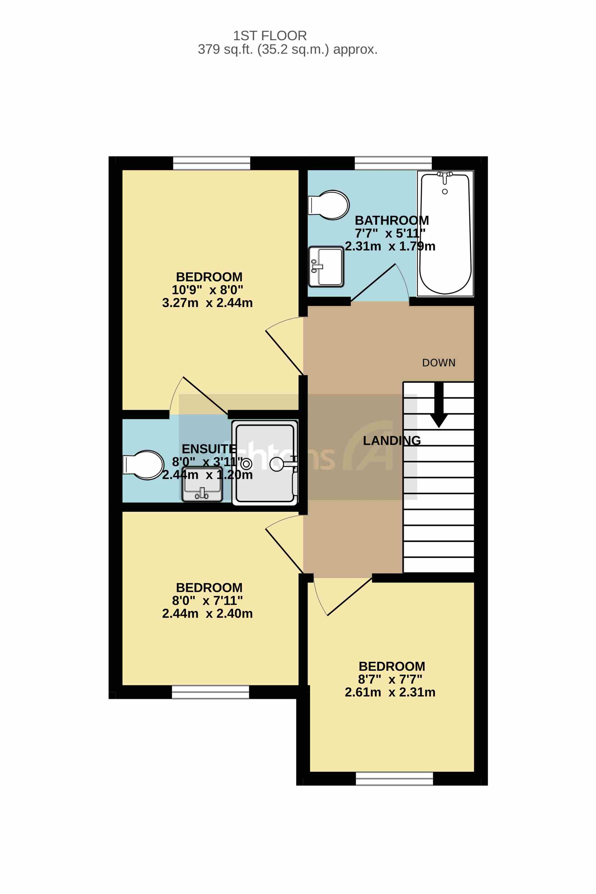 5 Edgewater Place, Warrington floorplan