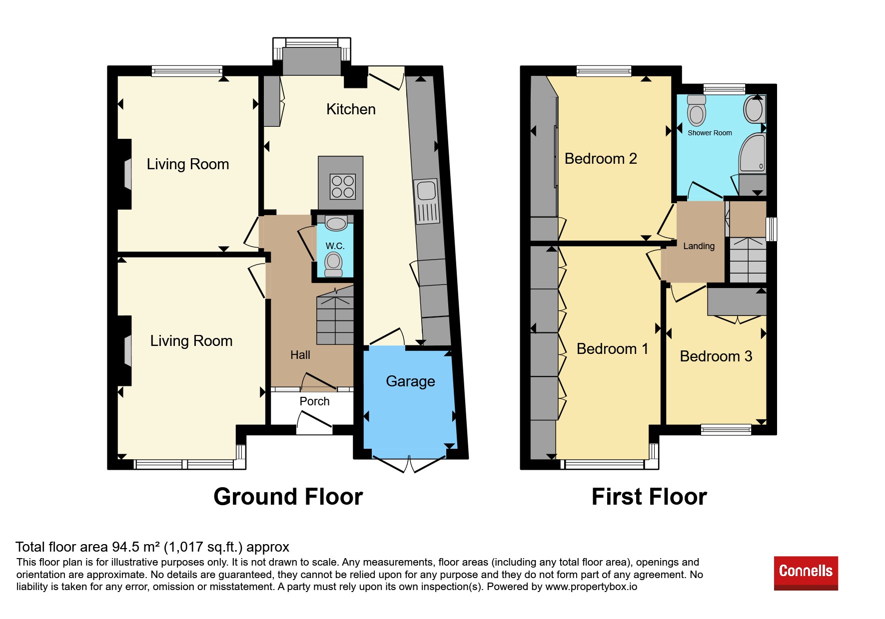 8, Fairview Crescent, Wolverhampton floorplan