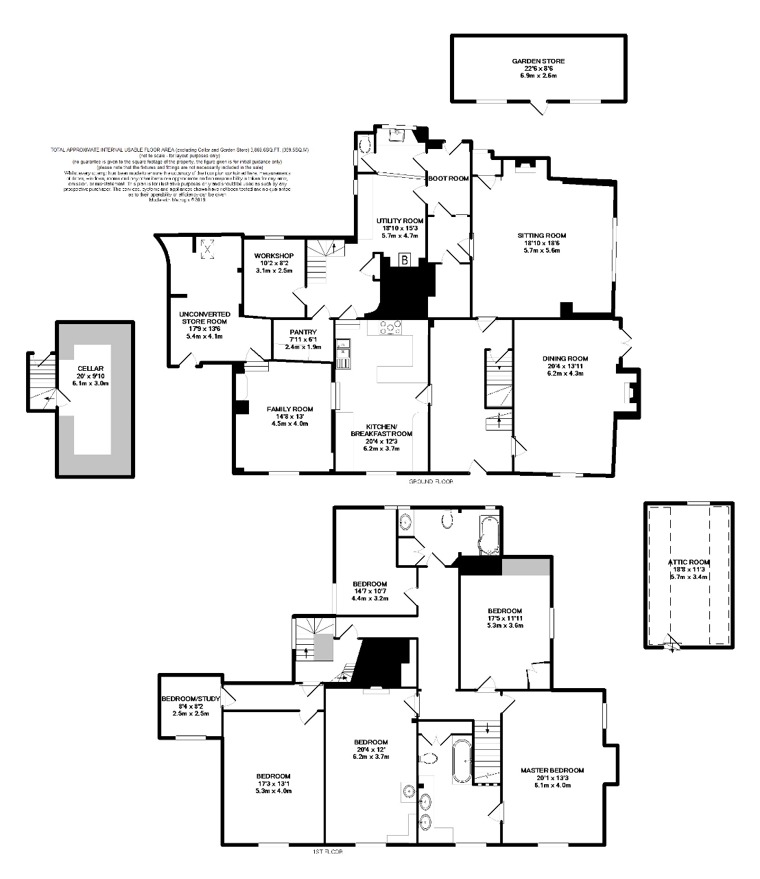 6 Bedrooms Detached house for sale in Vanity Lane, Linton, Maidstone, Kent ME17