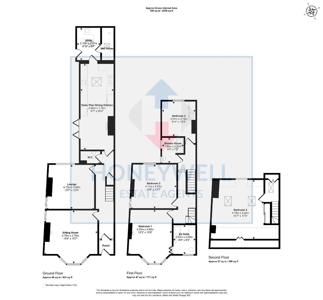 77, Waddington Road, Clitheroe floorplan