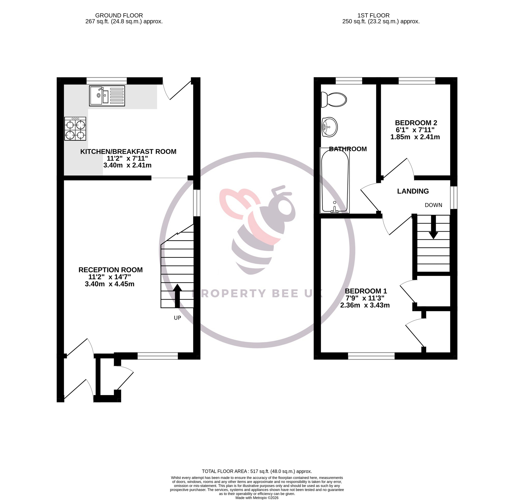 7 Hungerford Close, Sandhurst floorplan