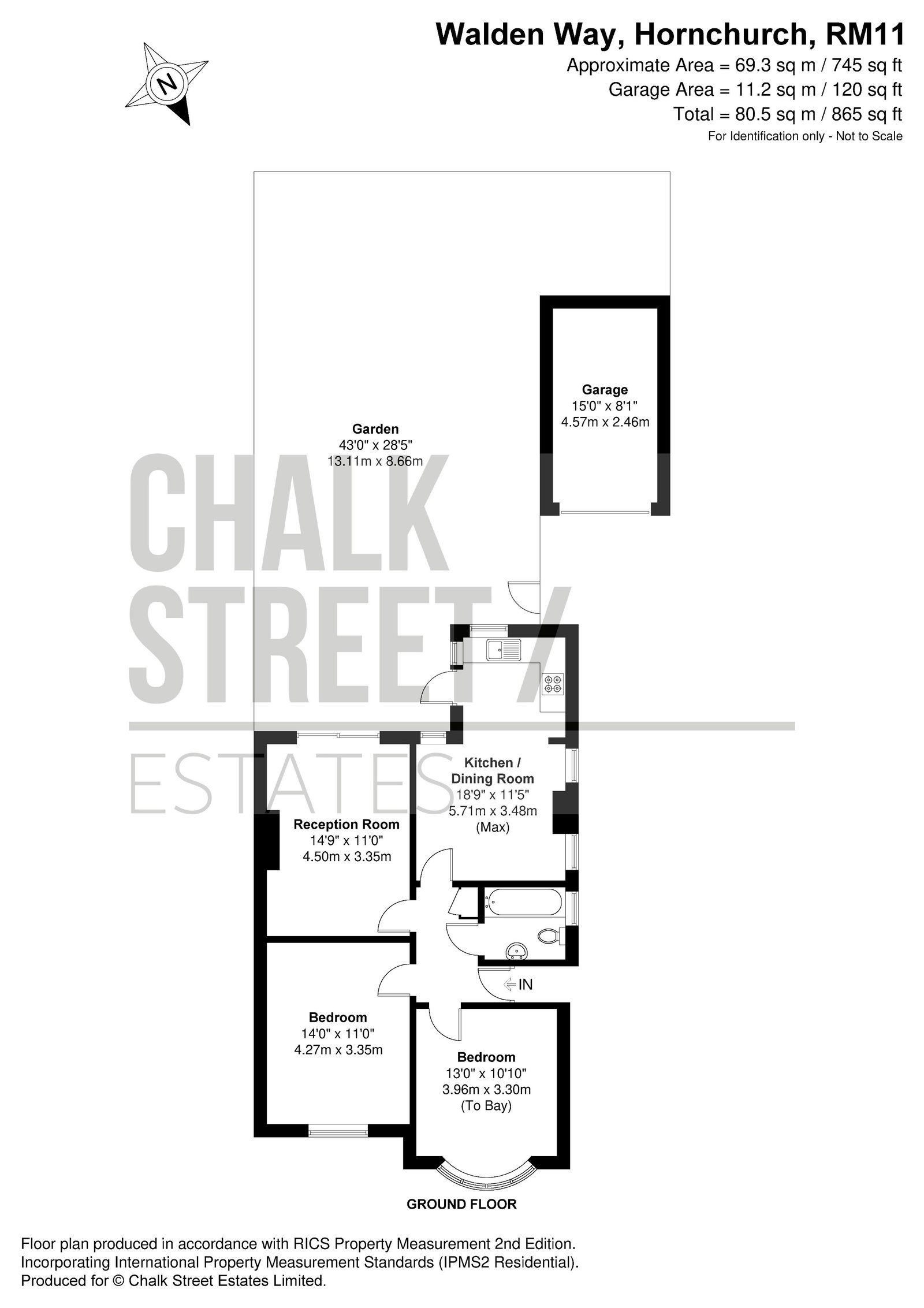 15, Walden Way, Hornchurch floorplan