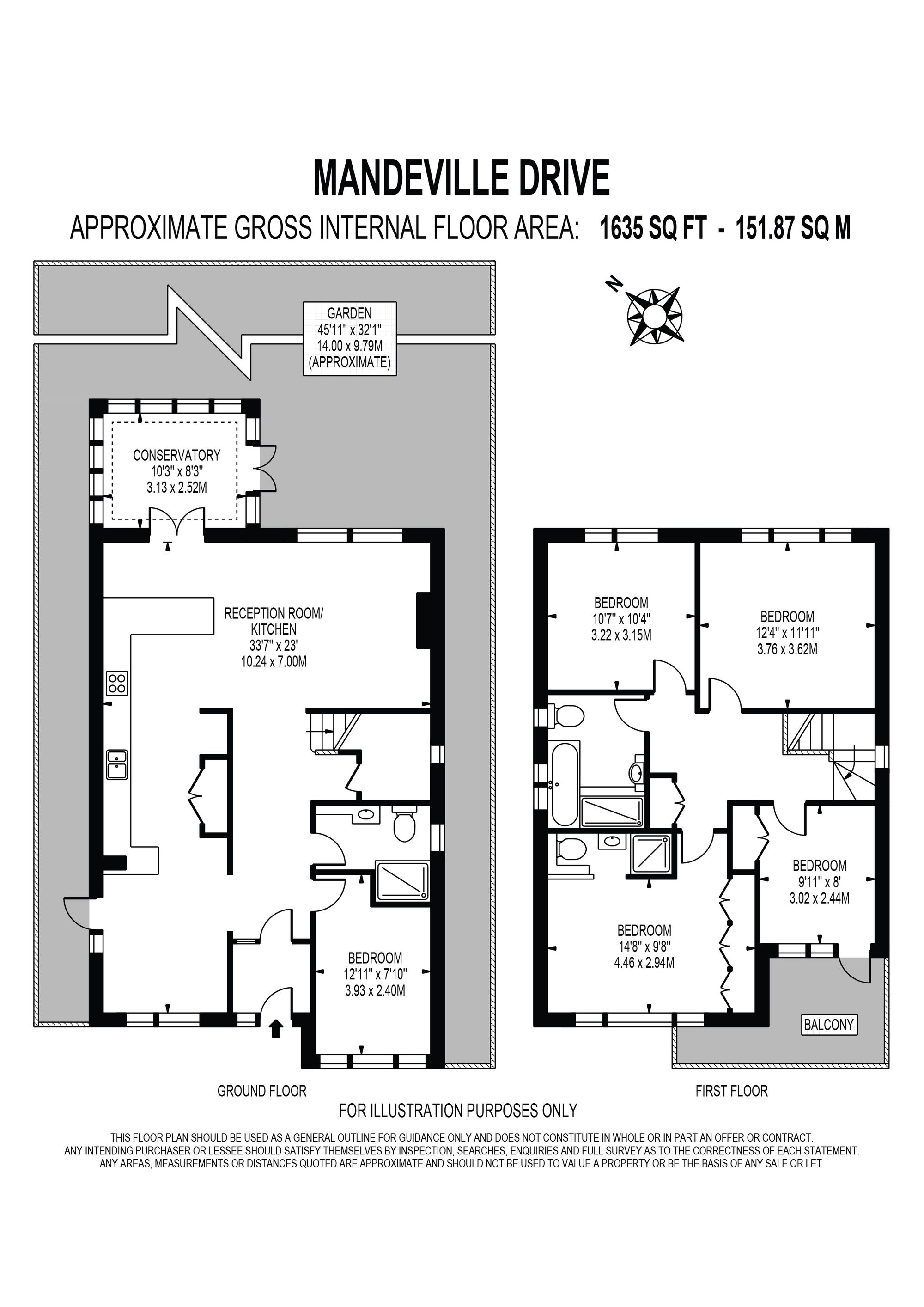 18 Mandeville Drive, Surbiton floorplan