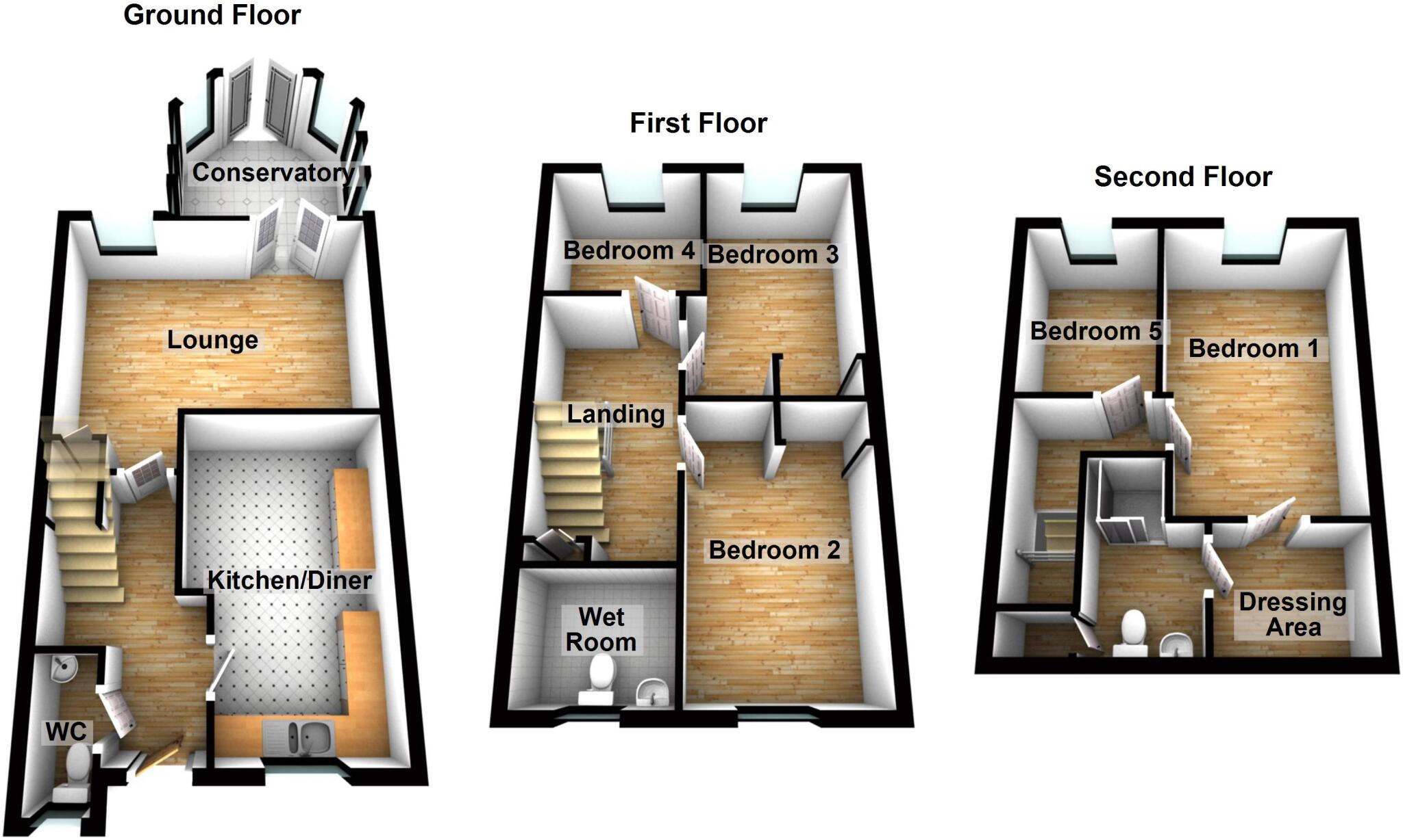 10, Christie Road, Essex floorplan
