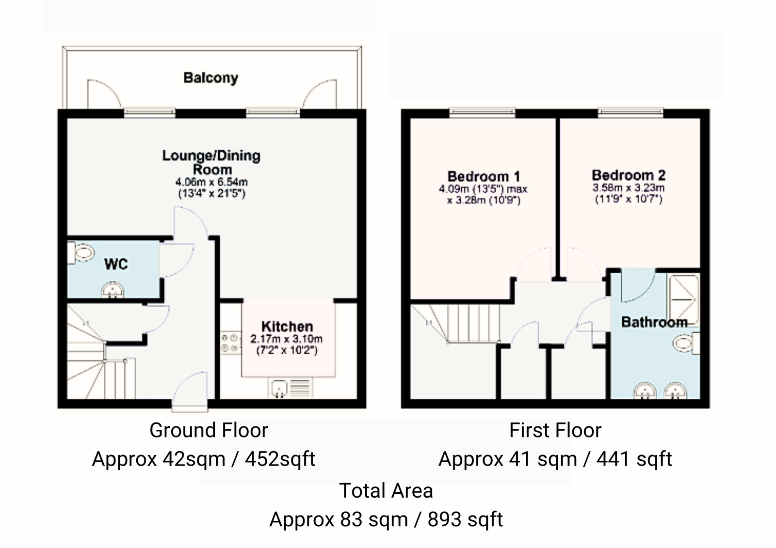 48,Apartment 49, Mason Way, Birmingham floorplan