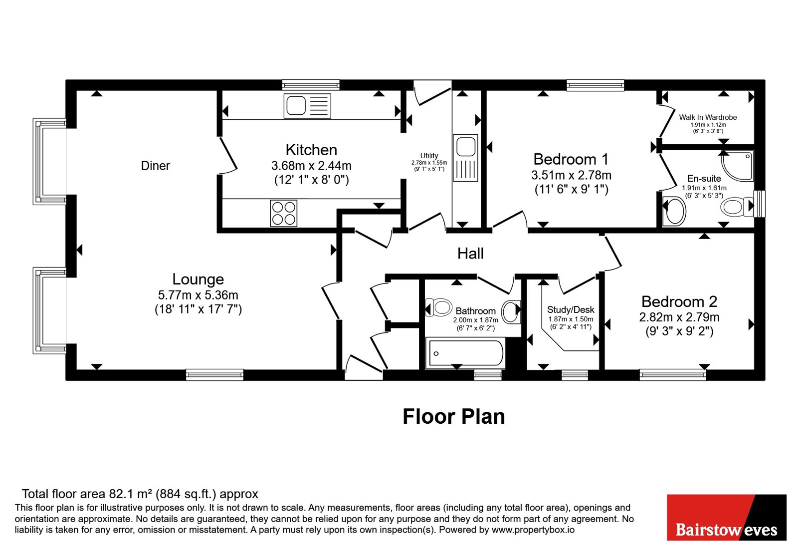 Mayphil Park, 23, Hawk Hill, Wickford floorplan