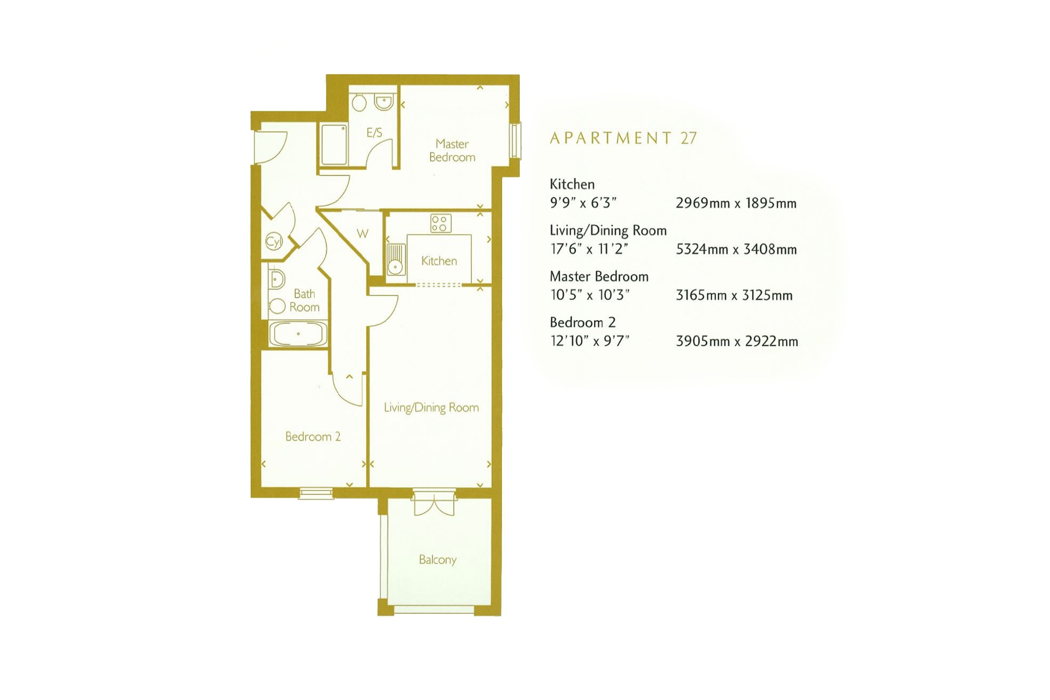 The Comptons, Comptons Lane, Horsham RH13, 2 bedroom flat for sale