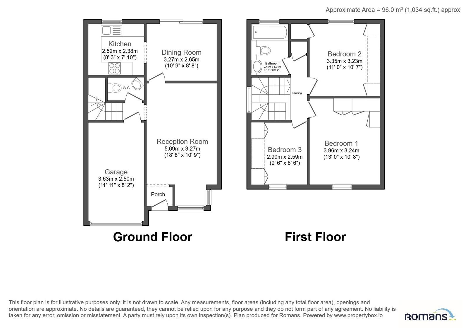 7, Griffon Close, Hampshire floorplan