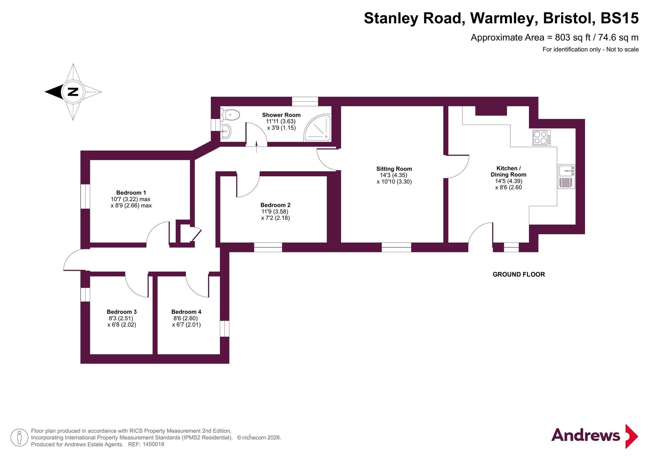 2, Stanley Road, Bristol floorplan