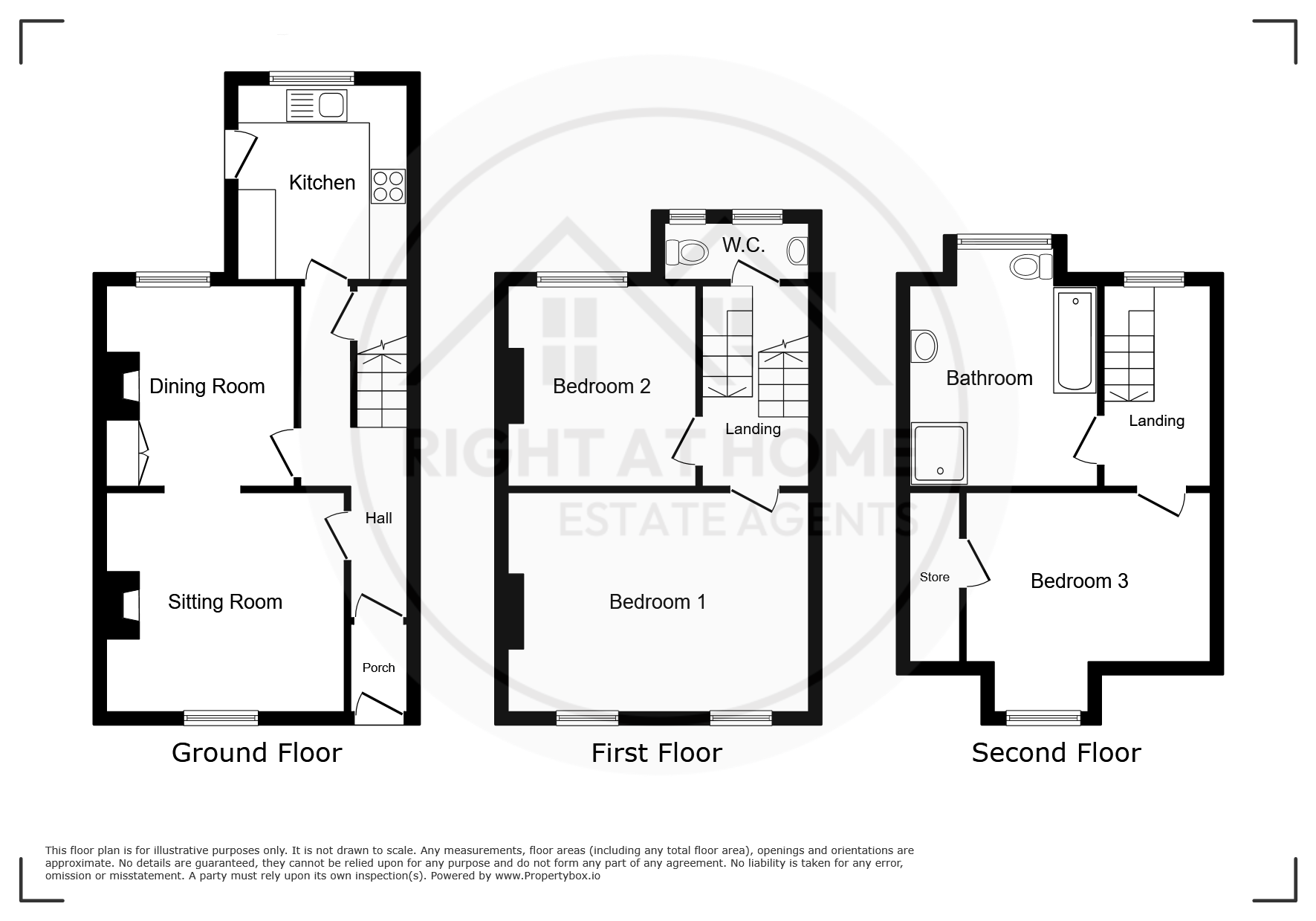 45 Portland Street, Exeter floorplan