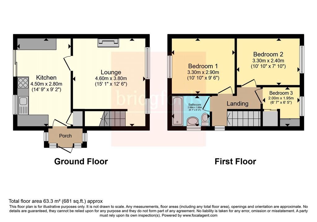 10 Luther Way, Bradford floorplan