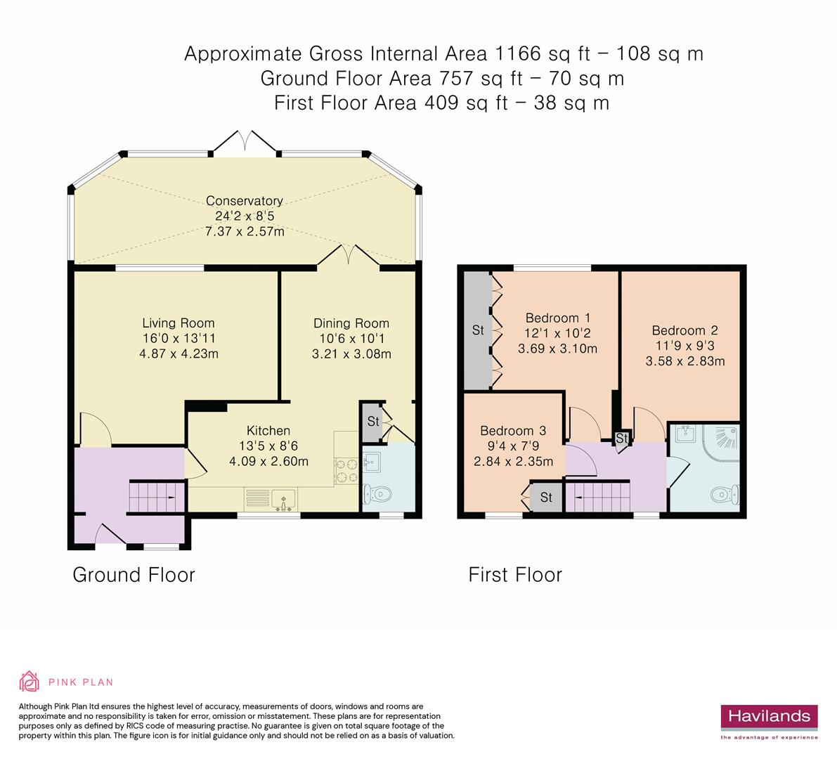 16, Perry Mead, Enfield floorplan