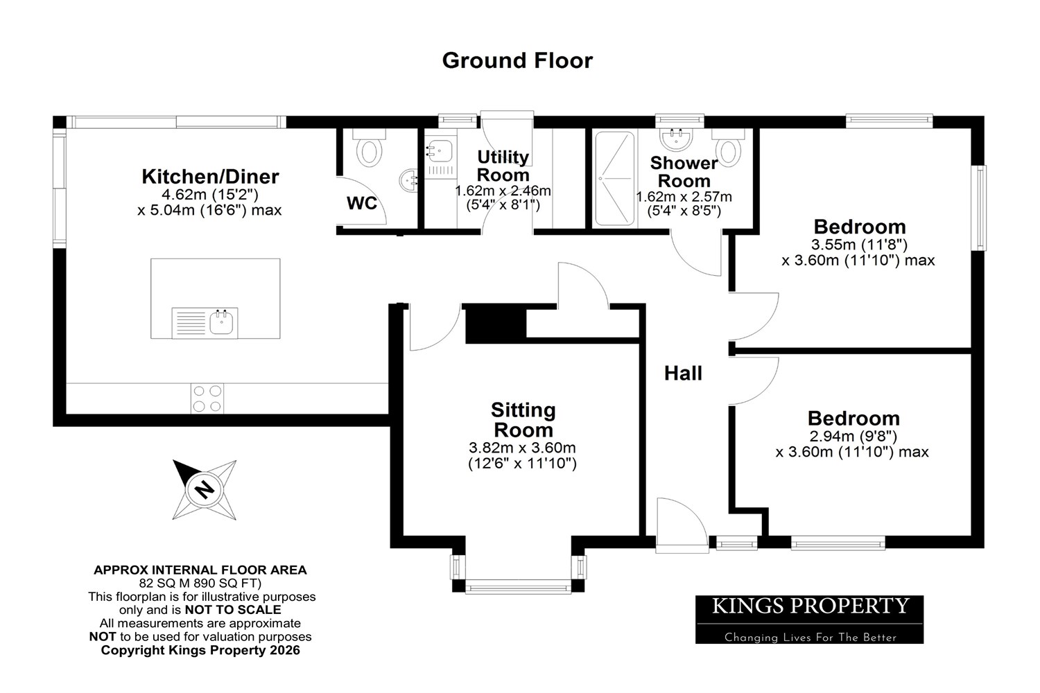 4, Cliffield, Braintree floorplan