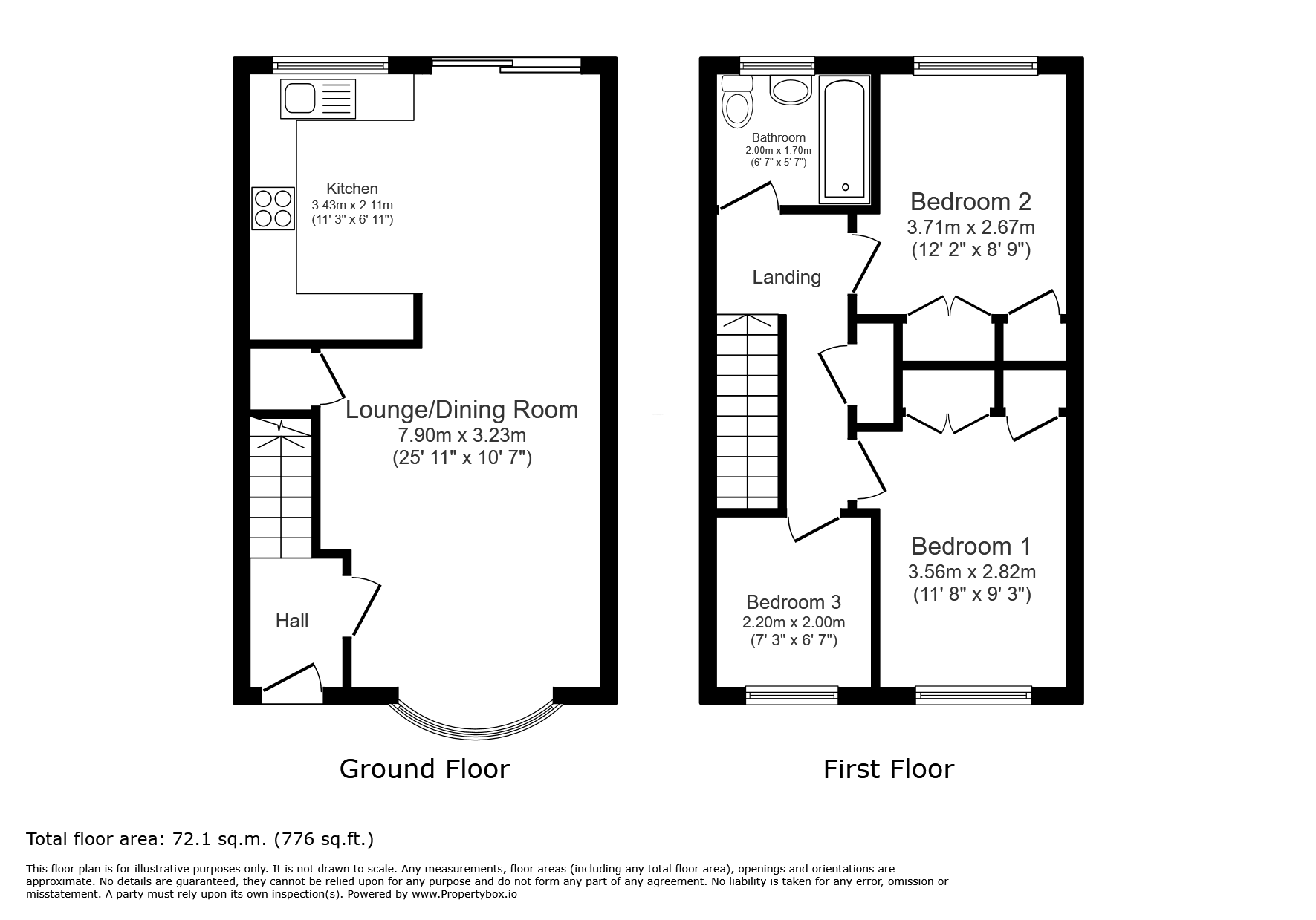 155, Smarts Green, Waltham Cross floorplan