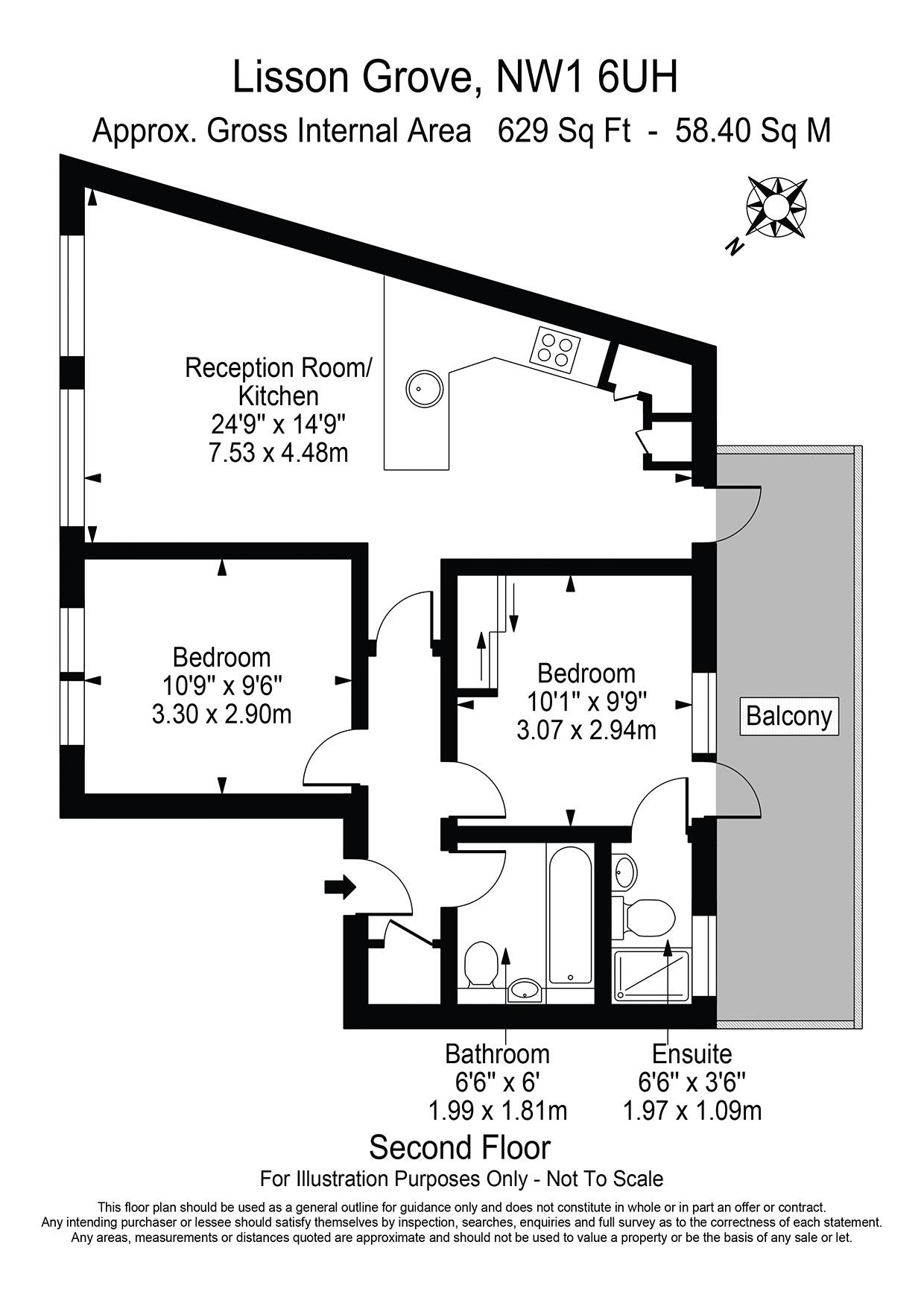 Lisson Grove, London floorplan