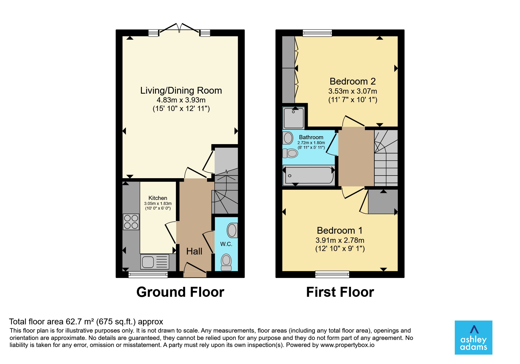 26, Sweet Leys Way, Derby floorplan