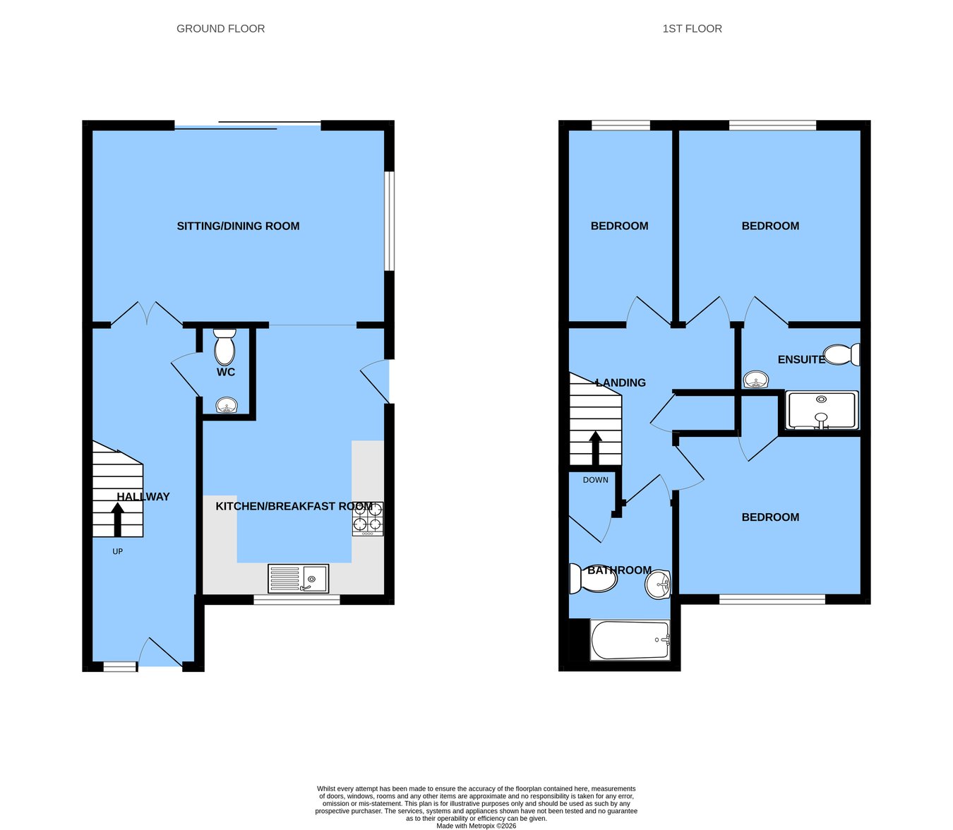 2, Lea Close, Brede floorplan
