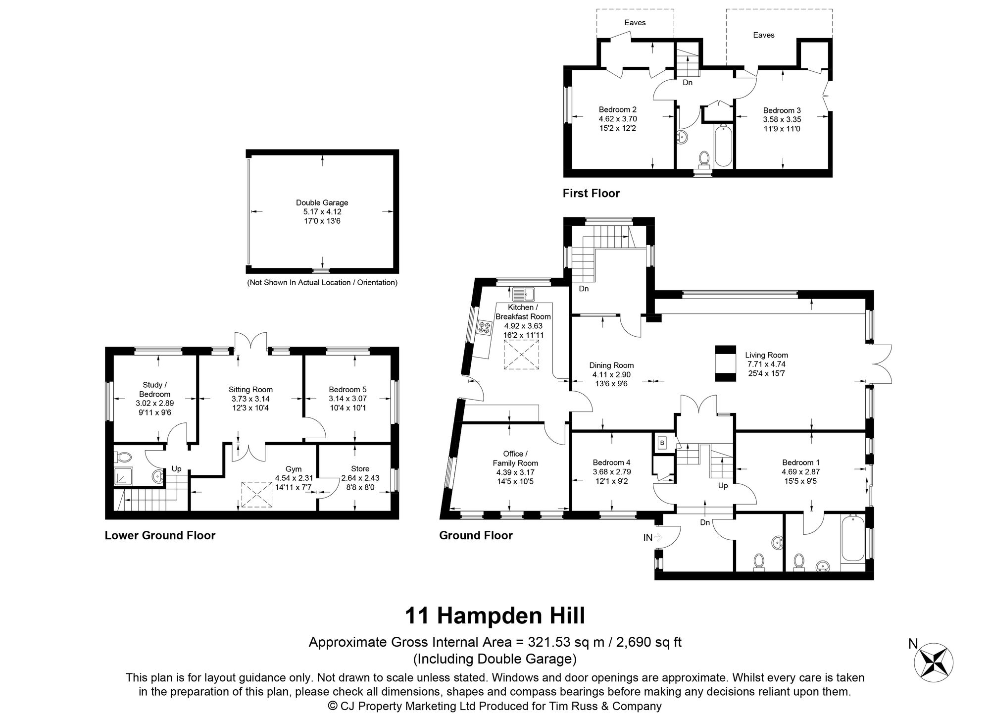 11 Hampden Hill, Beaconsfield floorplan